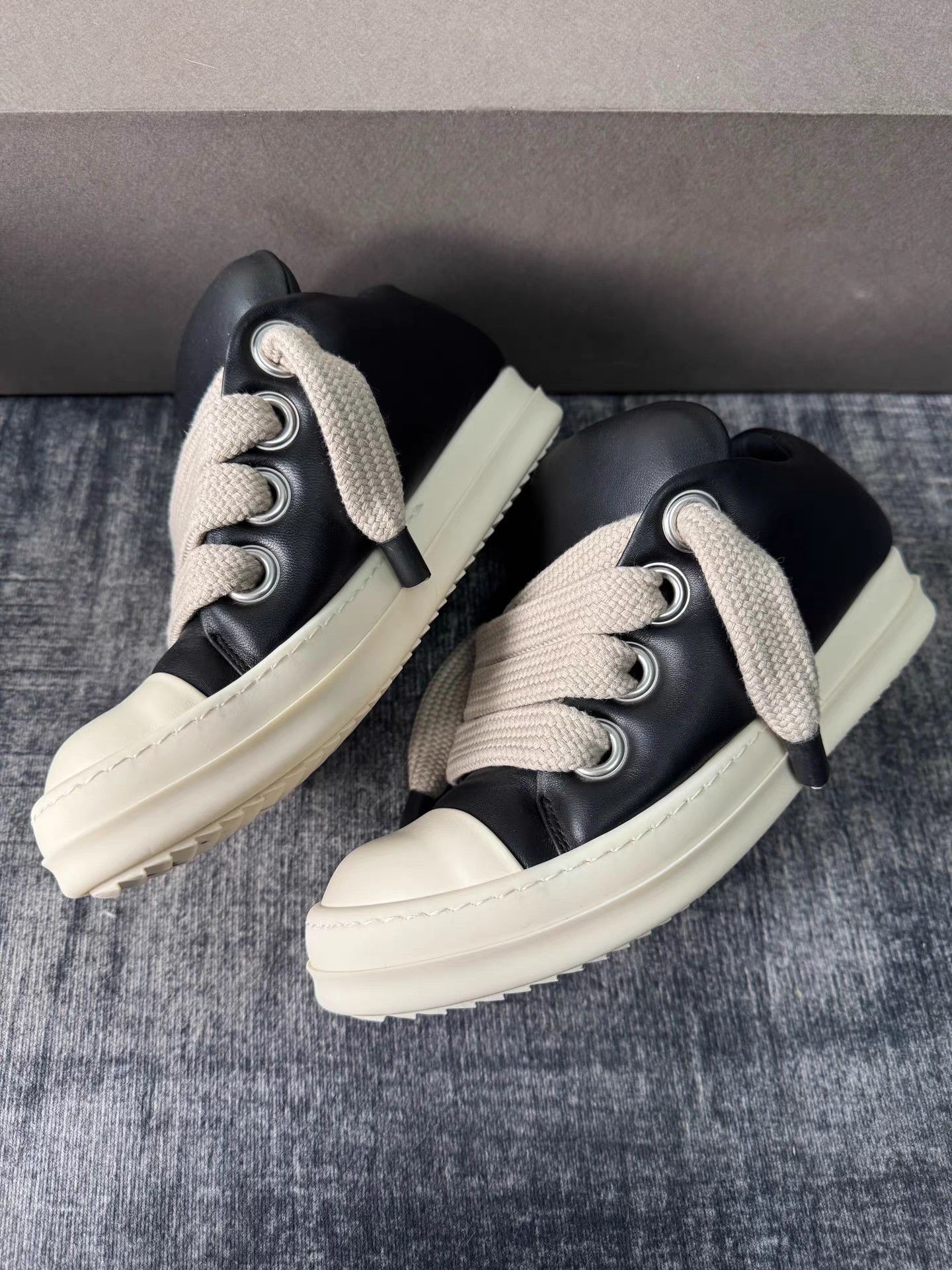 Rick Owens Rick Owens "Pudding" low-top chunky Converse sneakers Size US 7 / IT 37 - 6 Thumbnail
