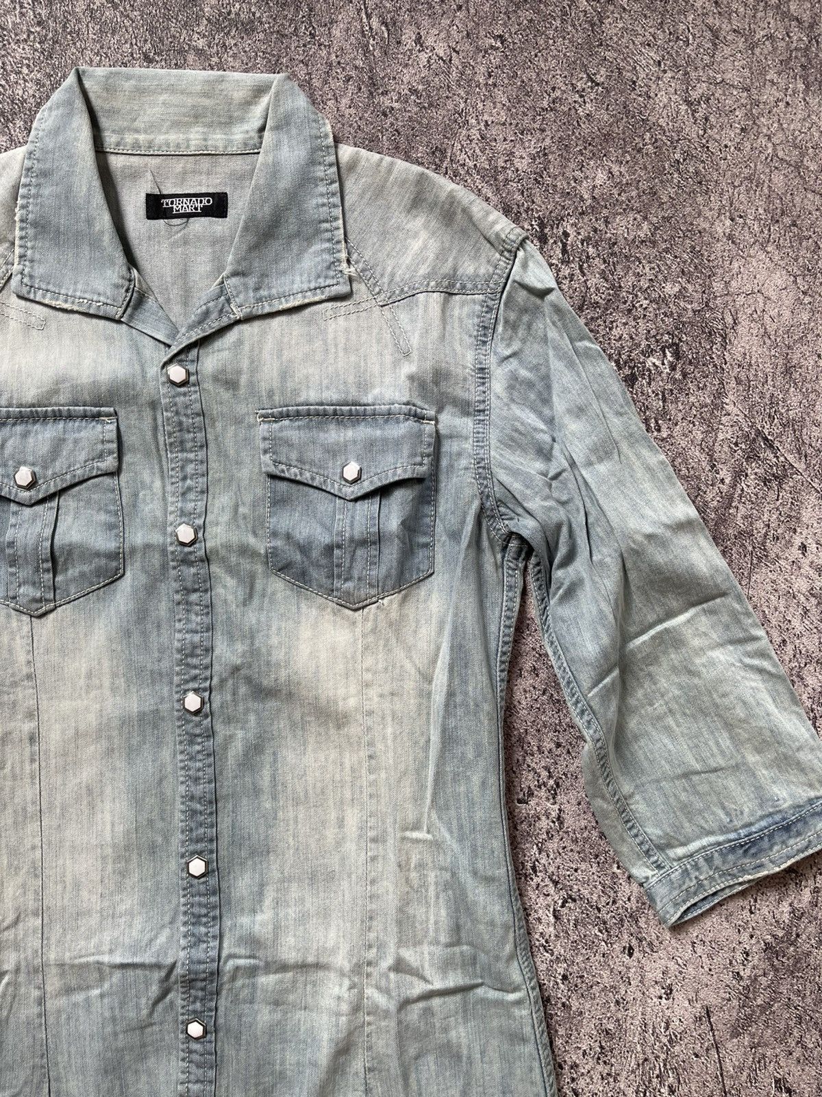 Tornado Mart Tornado Mart ifsixwasnine jeans shirt Size US M / EU 48-50 / 2 - 4 Thumbnail