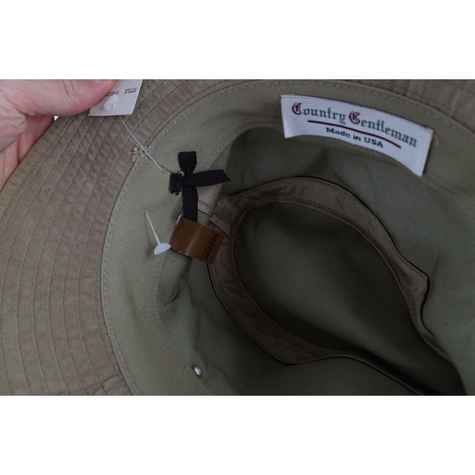 Vintage Deadstock Vintage 90s Steetwear Suede Fedora Hat Size ONE SIZE - 8 Thumbnail