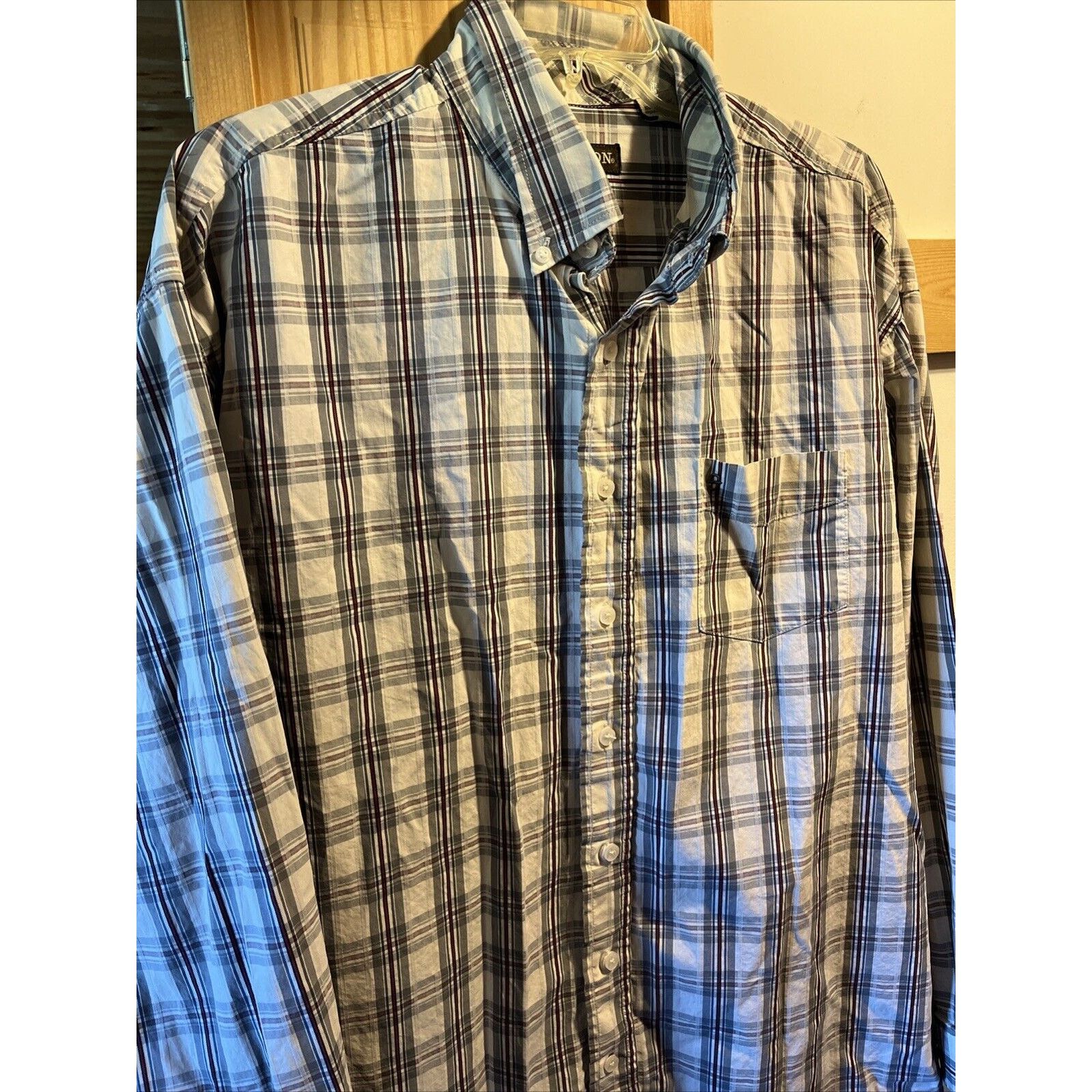 Stetson Stetson VTG Men’s XXL White Plaid Long Sleeve Shirt Western Size US XXL / EU 58 / 5 - 2 Thumbnail