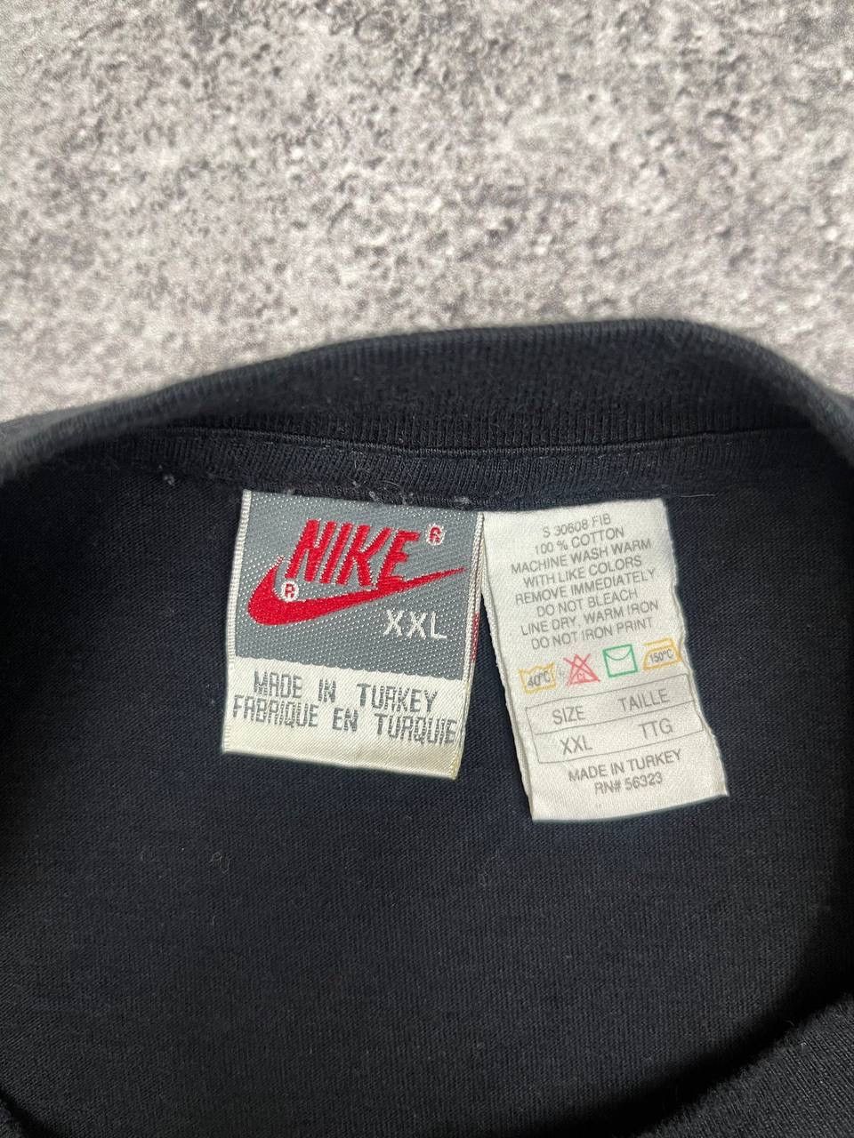 Nike Nike Men Vintage Cotton T-Shirt Black Size XXL Size US XXL / EU 58 / 5 - 4 Thumbnail
