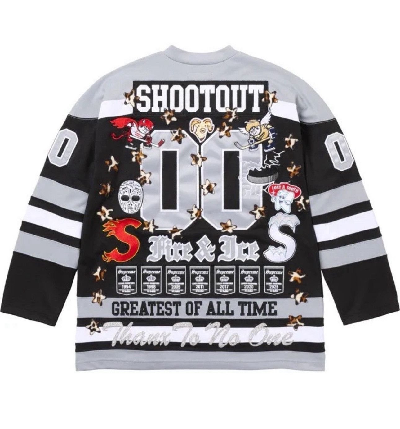 Supreme Supreme Fire & Ice Hockey Jersey Size US L / EU 52-54 / 3 - 4 Thumbnail