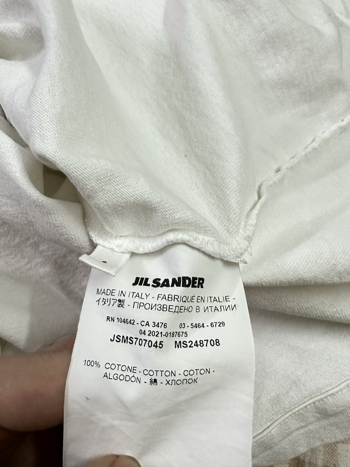 Jil Sander Jil sander iconic branding logo Size US L / EU 52-54 / 3 - 4 Thumbnail