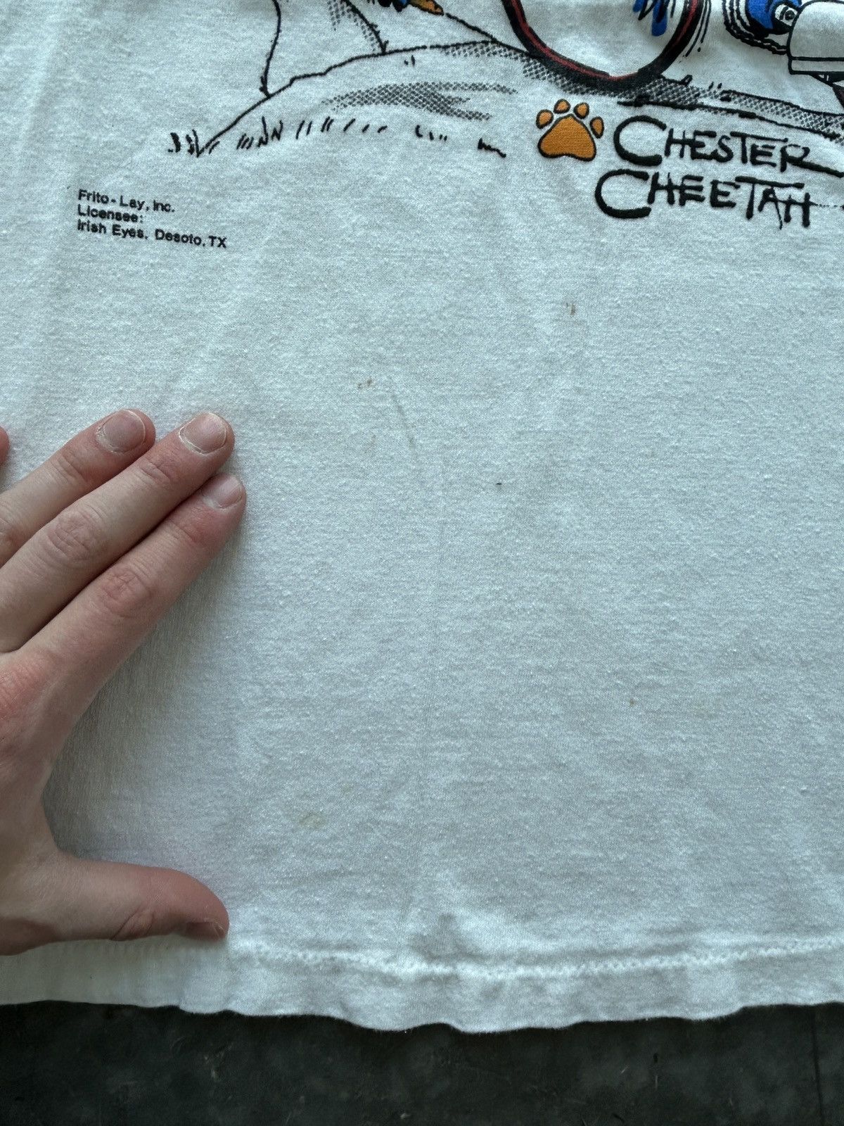 Vintage Vintage 90s Chester Cheetah Graphic Tee Cheetos Size US M / EU 48-50 / 2 - 5 Thumbnail