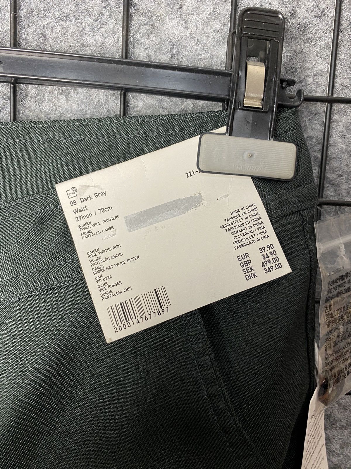 Uniqlo Uniqlo Casual Tailored Twill Wide Trousers Pants Size 29” Size 29" - 4 Thumbnail
