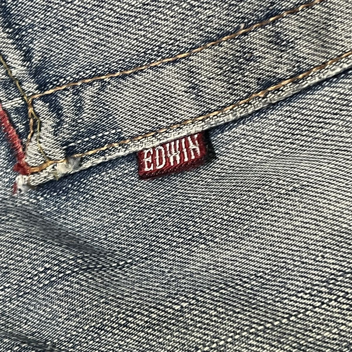 Edwin Edwin Distressed Design Denim Jeans Size US 29 - 19 Thumbnail