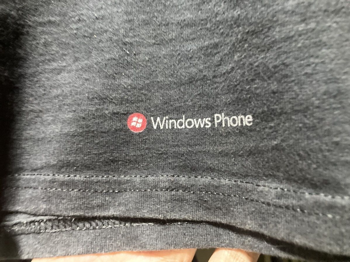 Vintage Vintage T Shirt Windows Phone Y2k Size US L / EU 52-54 / 3 - 6 Thumbnail