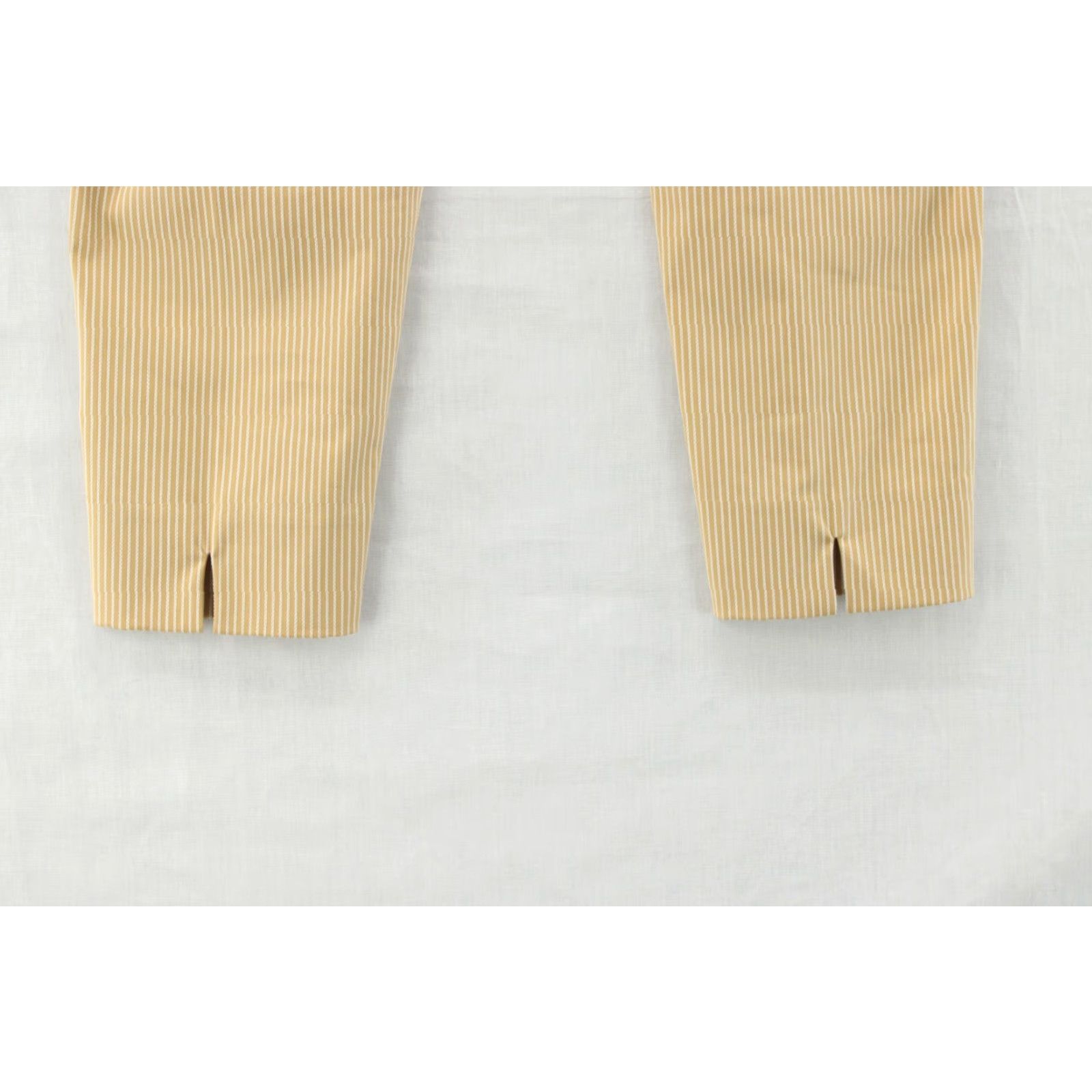 Piazza Sempione NWT Piazza Sempione Y2K Pants Womens Size 6 Beige Striped Italy Office Classic - Pants, Womens, 6, Beige, Striped, Italy, Y2K, Office, Classic, NWT Size 28" / US 6 / IT 42 - 5 Thumbnail