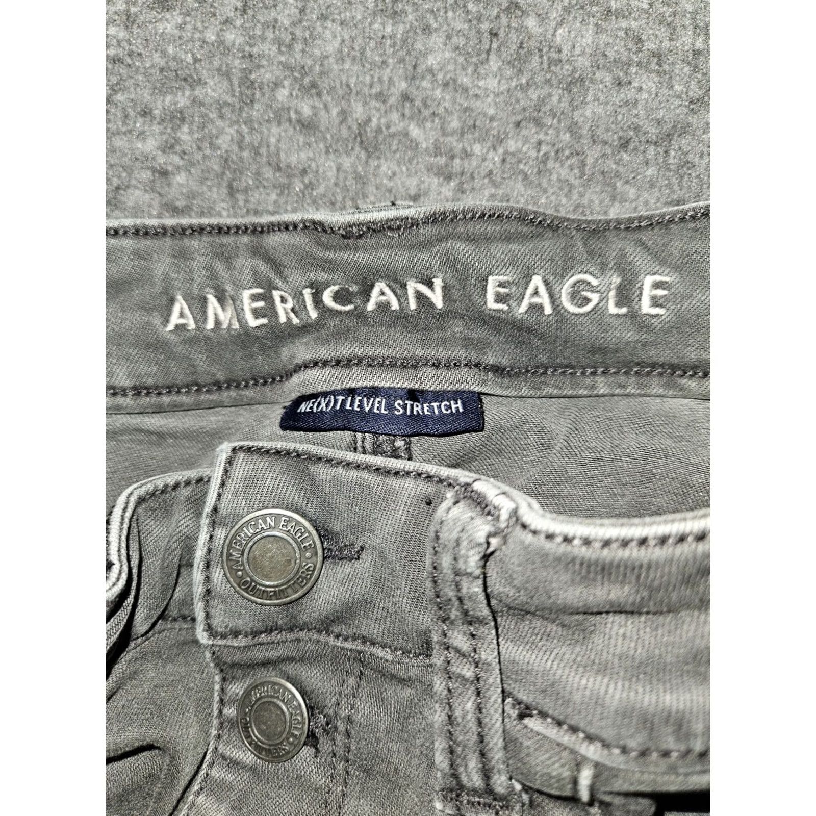 American Eagle Outfitters VINTAGE American Eagle Jegging Shirt? Size 34" / US 12 / IT 48 - 2 Thumbnail