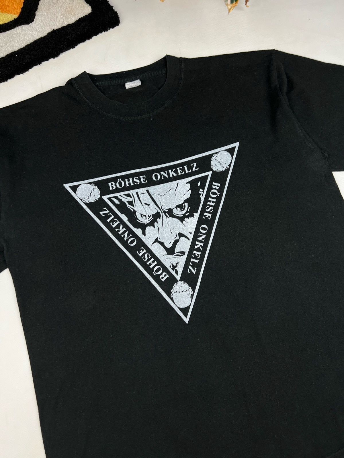 Band Tees × Vintage Bohse Onkelz Vintage 90s T Shirt band tee Size US XL / EU 56 / 4 - 3 Thumbnail