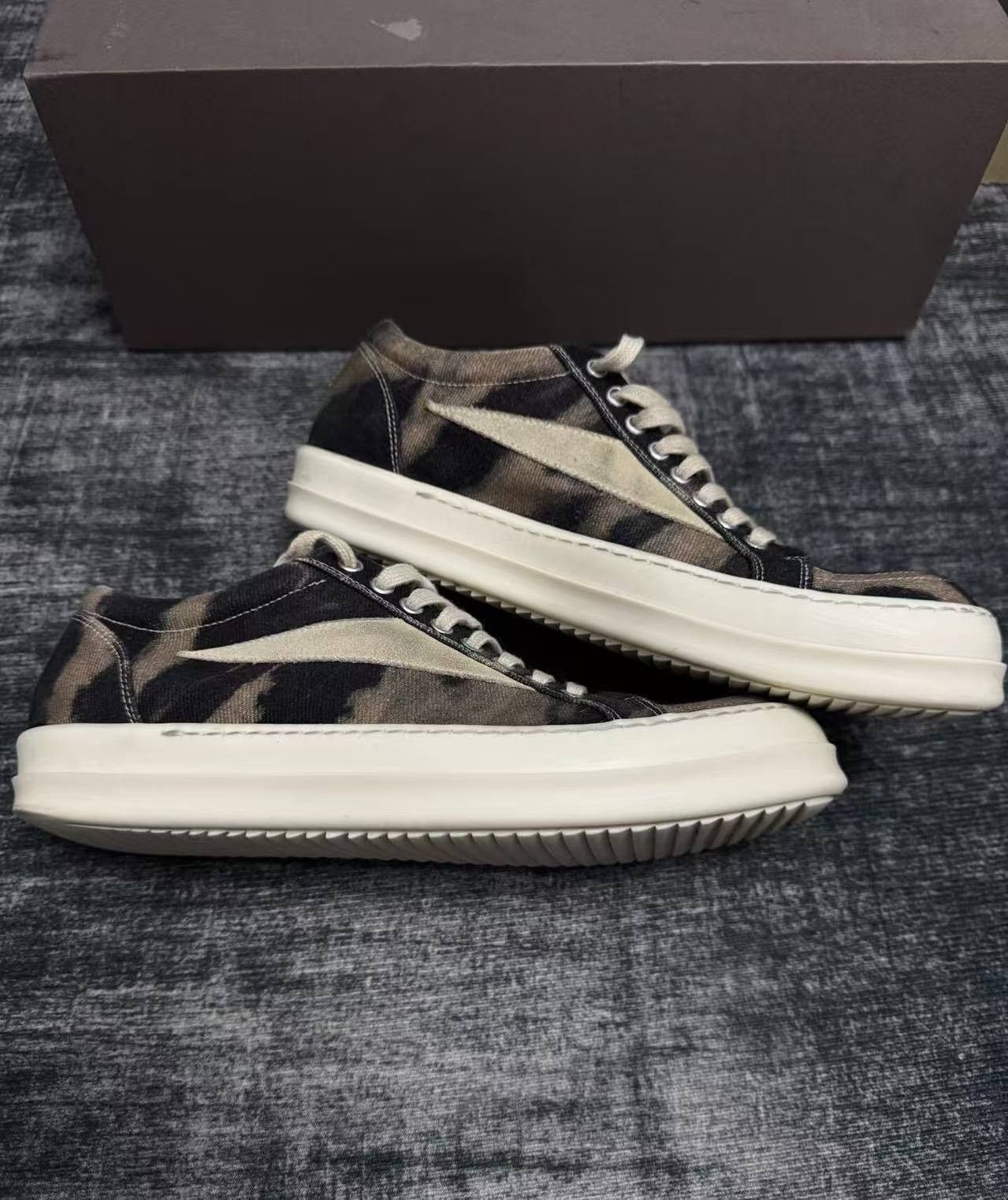 Rick Owens Rick Owens Tie-Dye Multi Lowtop Sneakers 43 Men Size US 10 / EU 43 - 2 Thumbnail