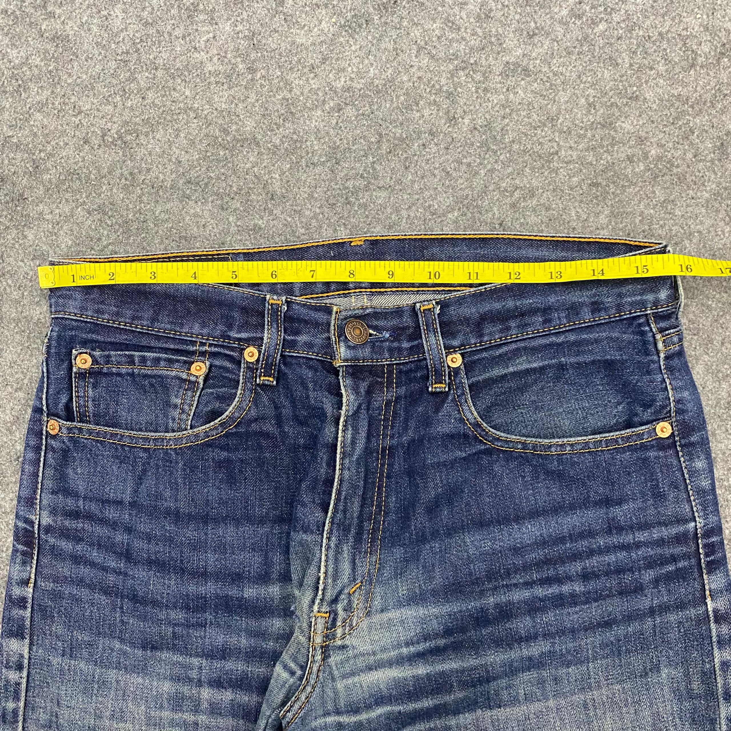 Levi's Vintage Levis 508 Distressed denim Kurt Cobain Style Size US 32 / EU 48 - 4 Thumbnail