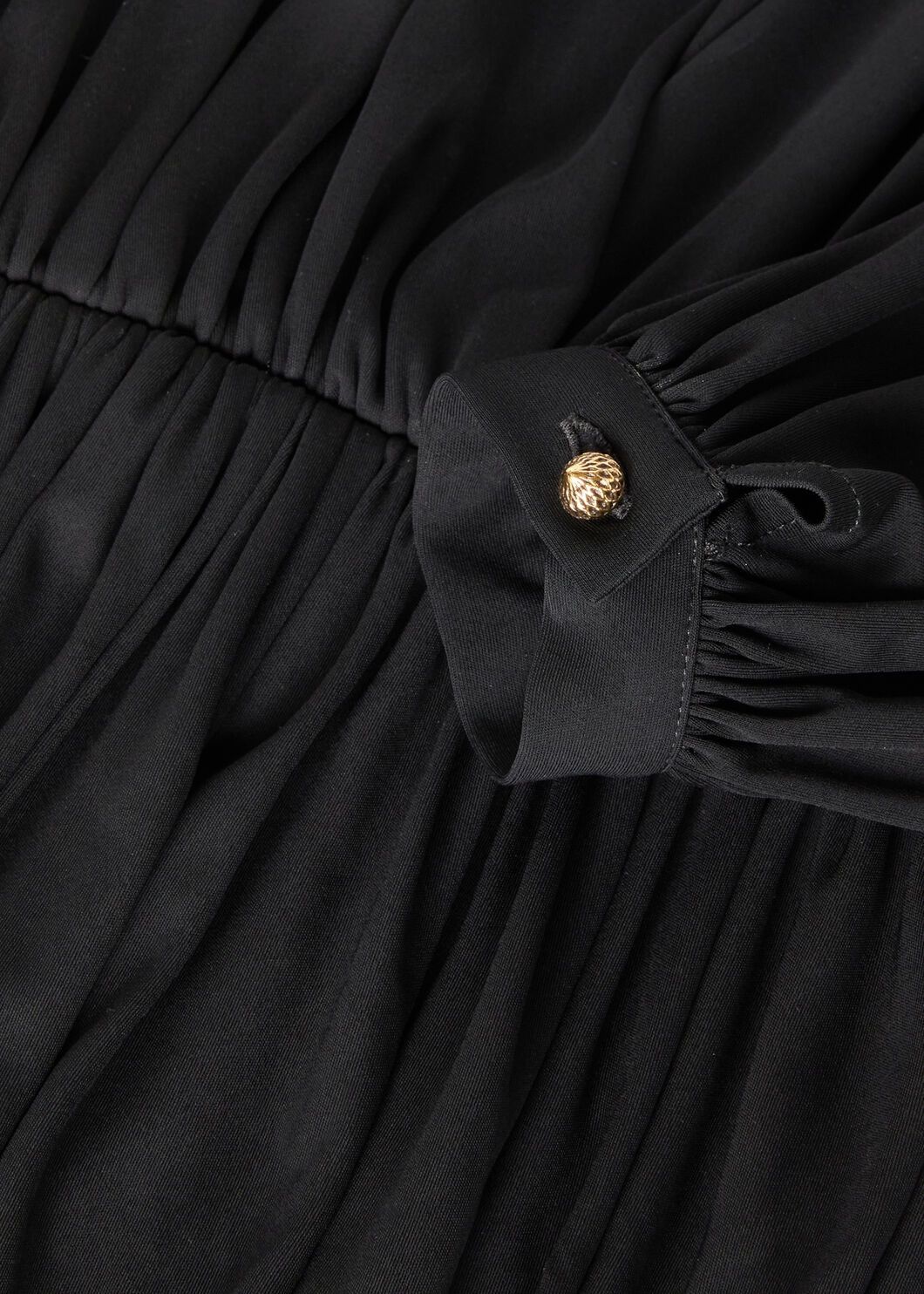Loro Piana o1srvl11e0825 FAO2409 Bianca Maxi Dress in Black Size S / US 4 / IT 40 - 7 Thumbnail