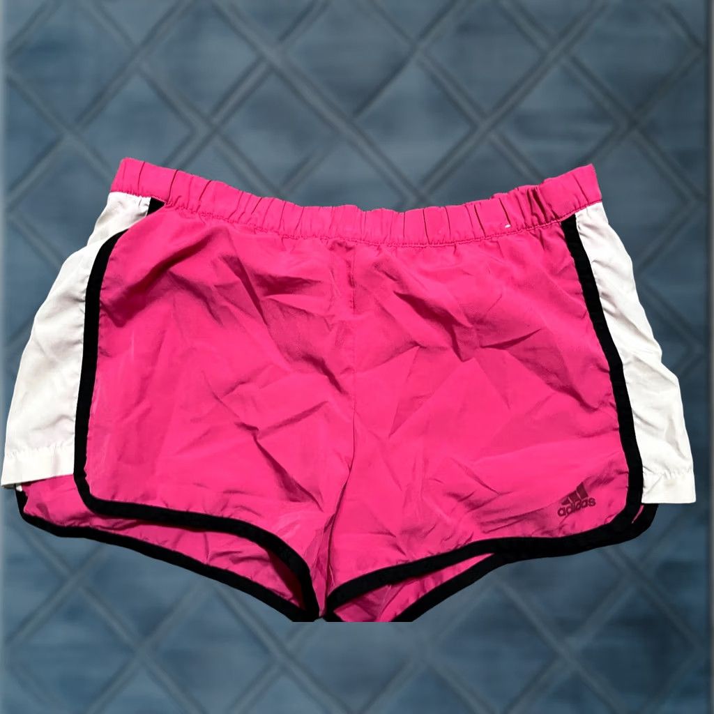 Adidas adidas Athletic Shorts Gym Run Pink Woman's Size Small Size 28" / US 6 / IT 42 - 1 Thumbnail