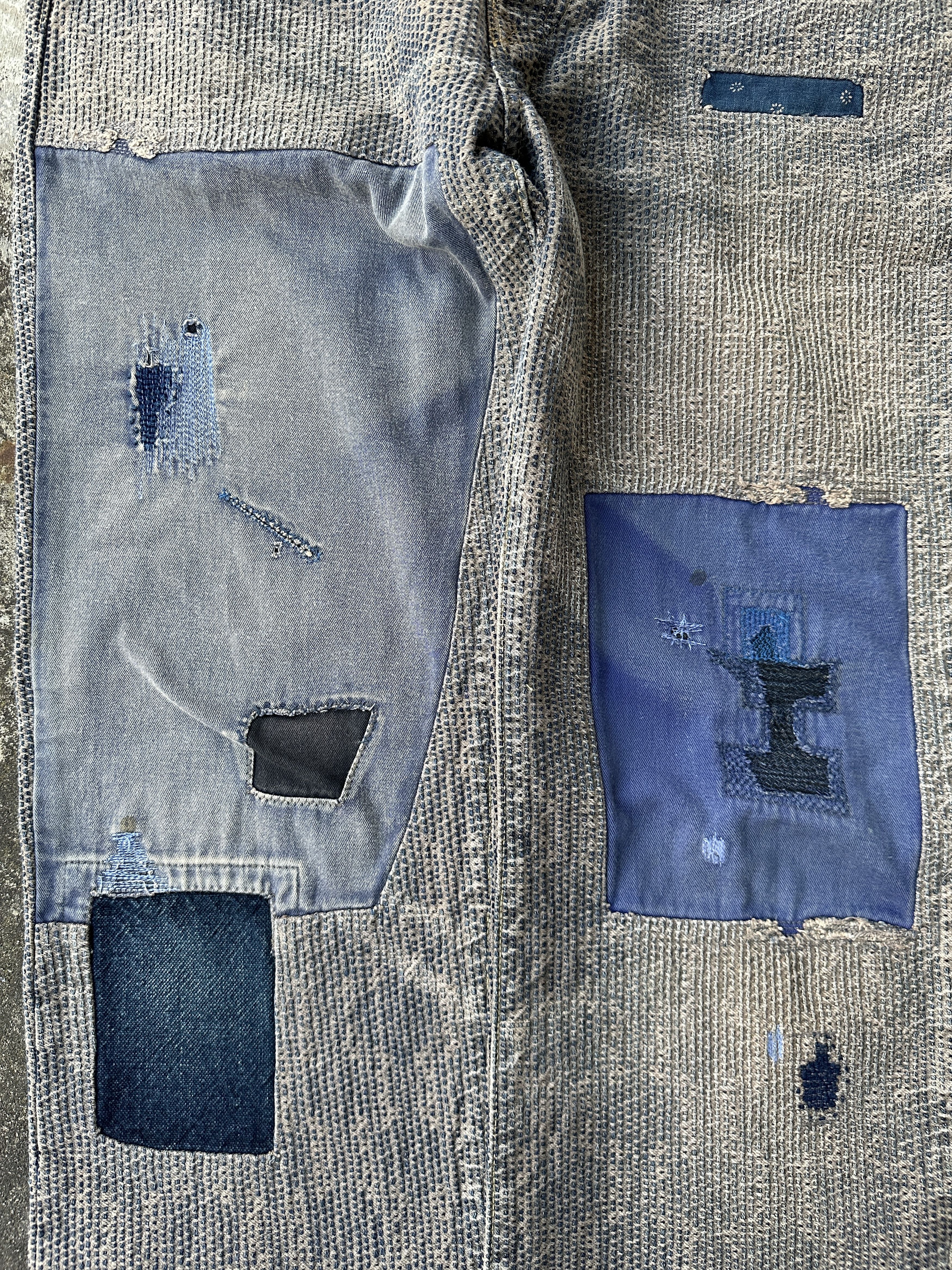 Kapital 2015 Kountry Buckle Back Boro Century Denim Patchwork Size US 34 / EU 50 - 6 Thumbnail