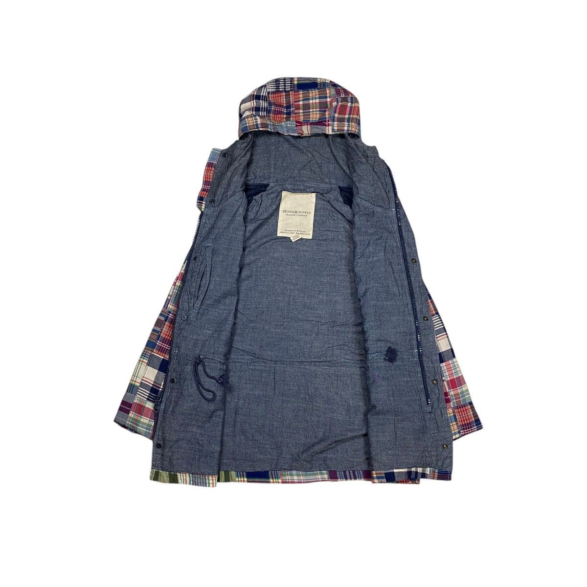 Denim & Supply Ralph Lauren Denim & Supply Ralph Lauren Tartan Patchwork Pullover Jacket Size US S / EU 44-46 / 1 - 5 Thumbnail