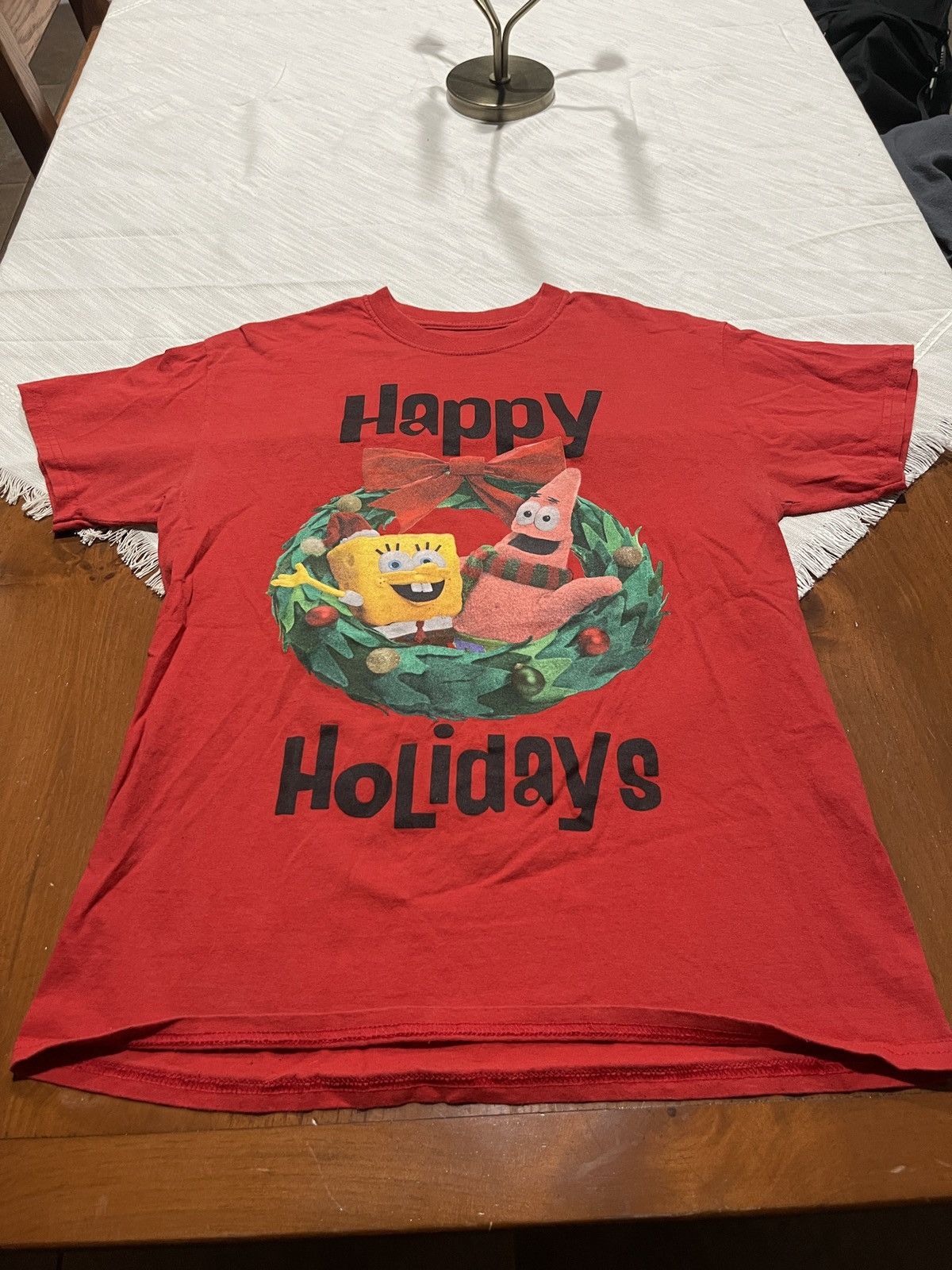 Urban Outfitters SpongeBob SquarePants x Urban Outfitters Christmas M Tee Size US M / EU 48-50 / 2 - 8 Thumbnail