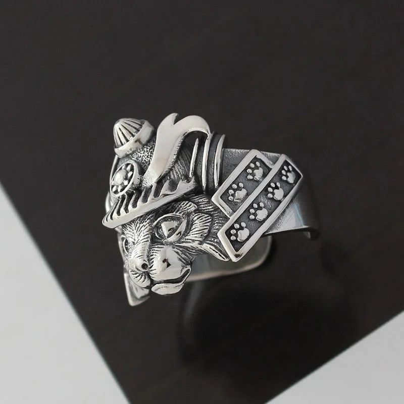 Jewelry × Vintage Retro vintage cat ring Size ONE SIZE - 2 Thumbnail