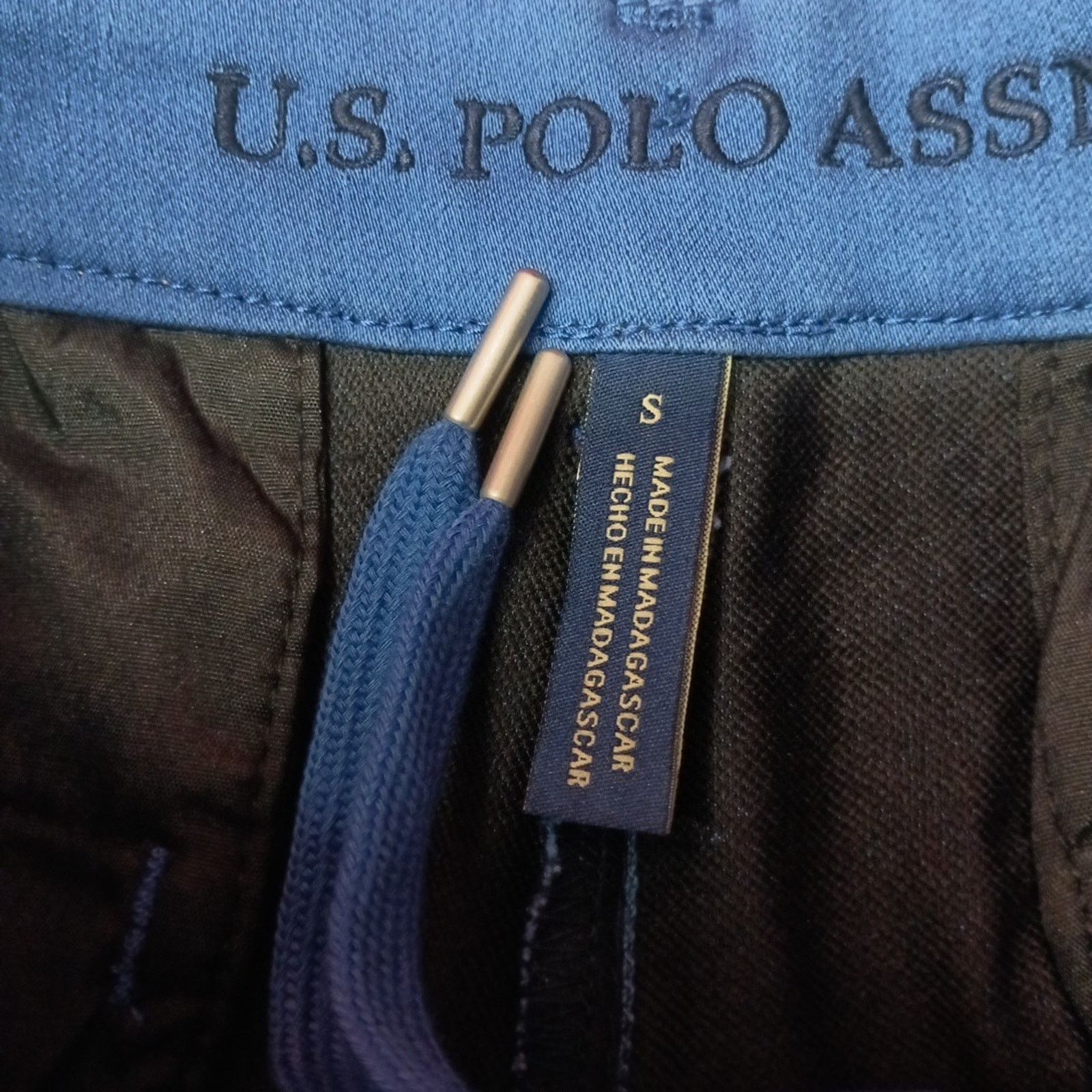 U.S. Polo Assn. U.S. Polo Assn Comfort Waist Flat Front Shorts Men's S Blue Size US 29 - 3 Thumbnail