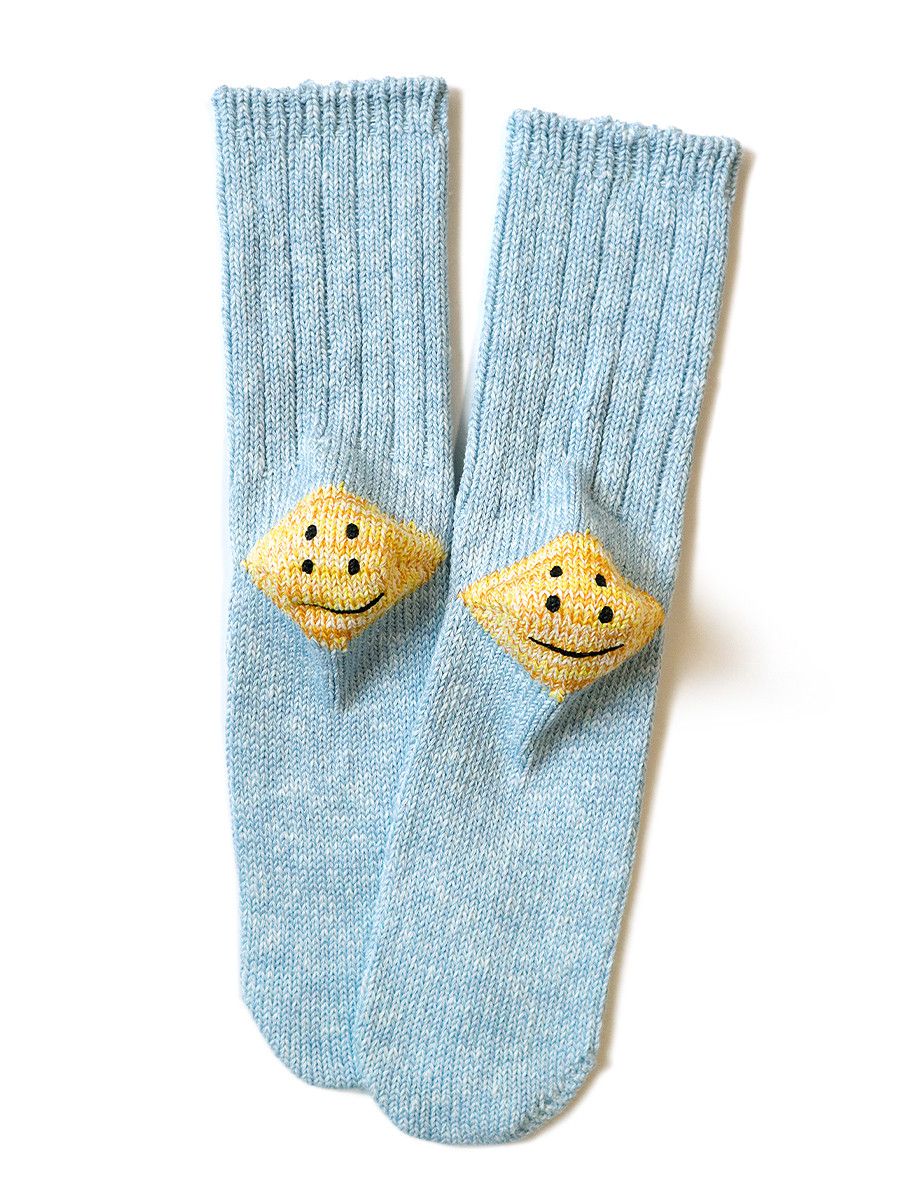 Kapital KAPITAL 56 yarns RAINBOWY HAPPY HEEL socks smile 6 pairs set Size ONE SIZE - 3 Thumbnail