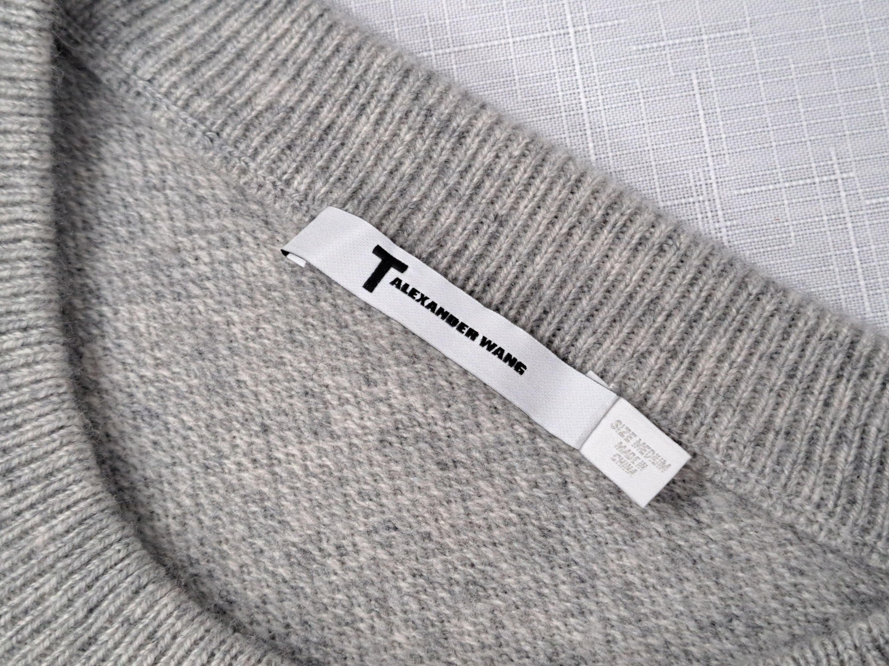 Alexander Wang Alexander Wang wool/cashmere top/vest/sleeveless sweater. Size M / US 6-8 / IT 42-44 - 10 Thumbnail