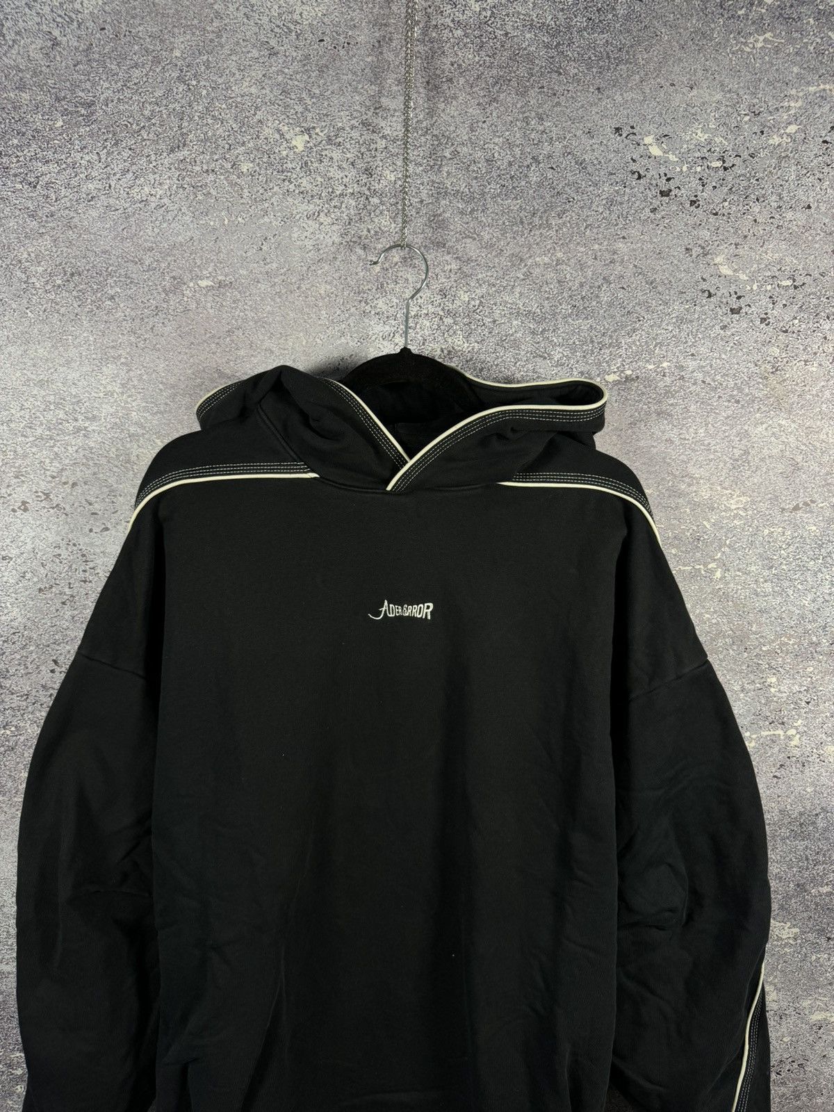 Ader Error ADER ERROR 22FW Black Top Hooded Streetwear Size A2 Size US M / EU 48-50 / 2 - 3 Thumbnail