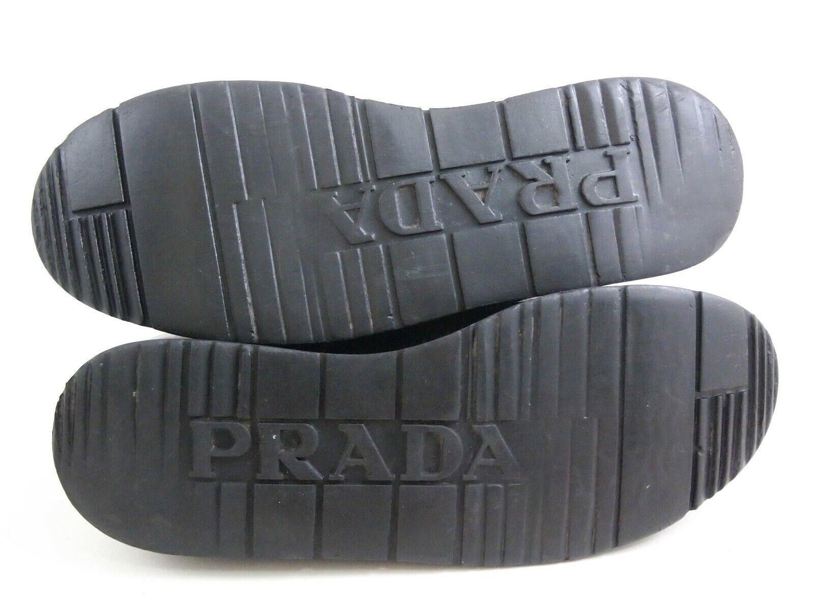 Prada Prada 4E2604 Brogues Lug Sole Black Mens EU 39.5 US 6.5 Size US 6.5 / EU 39-40 - 8 Thumbnail