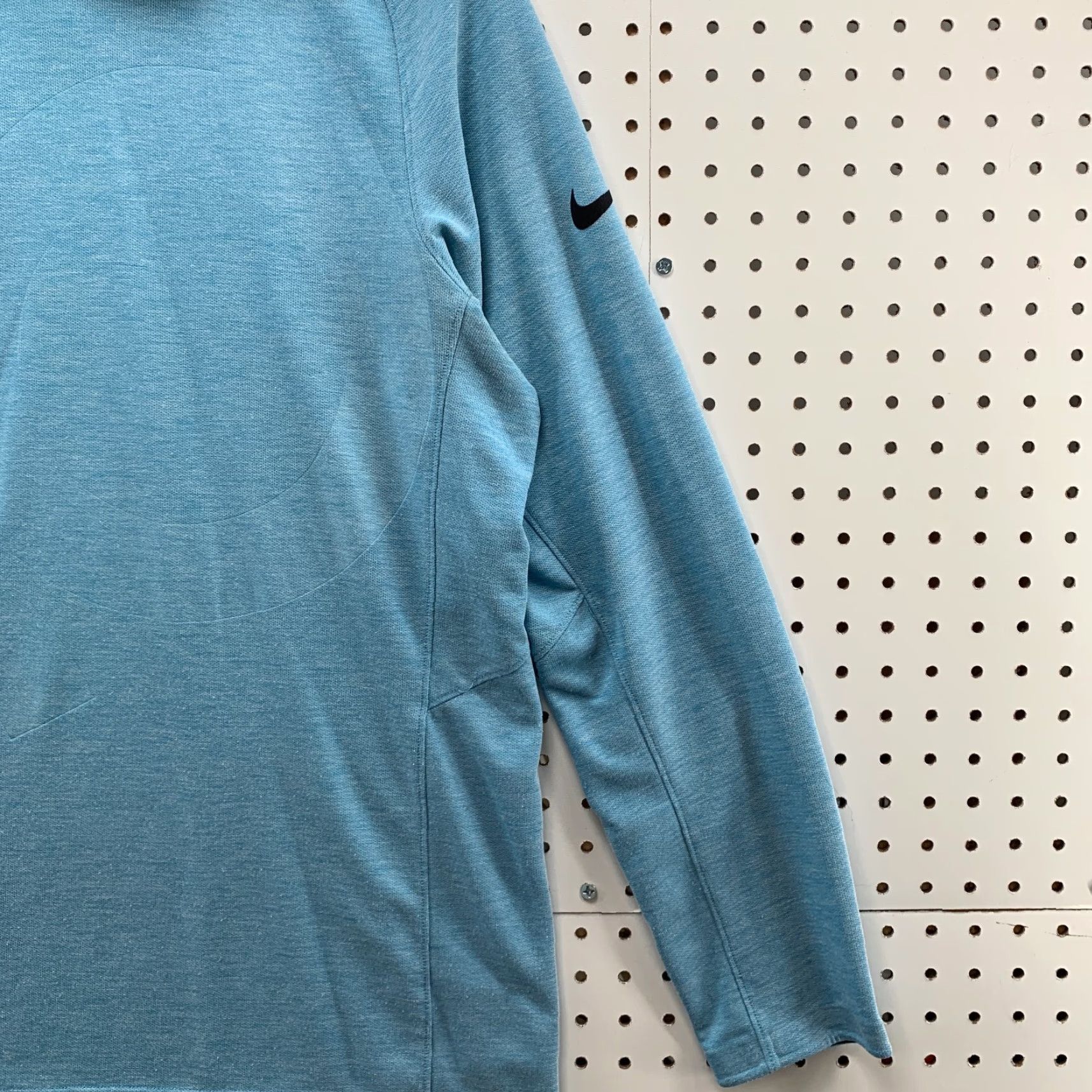 Nike Nike Dri-Fit Hooded Sweatshirt Blue Adult Medium Pullover Running Mens Size US M / EU 48-50 / 2 - 5 Thumbnail