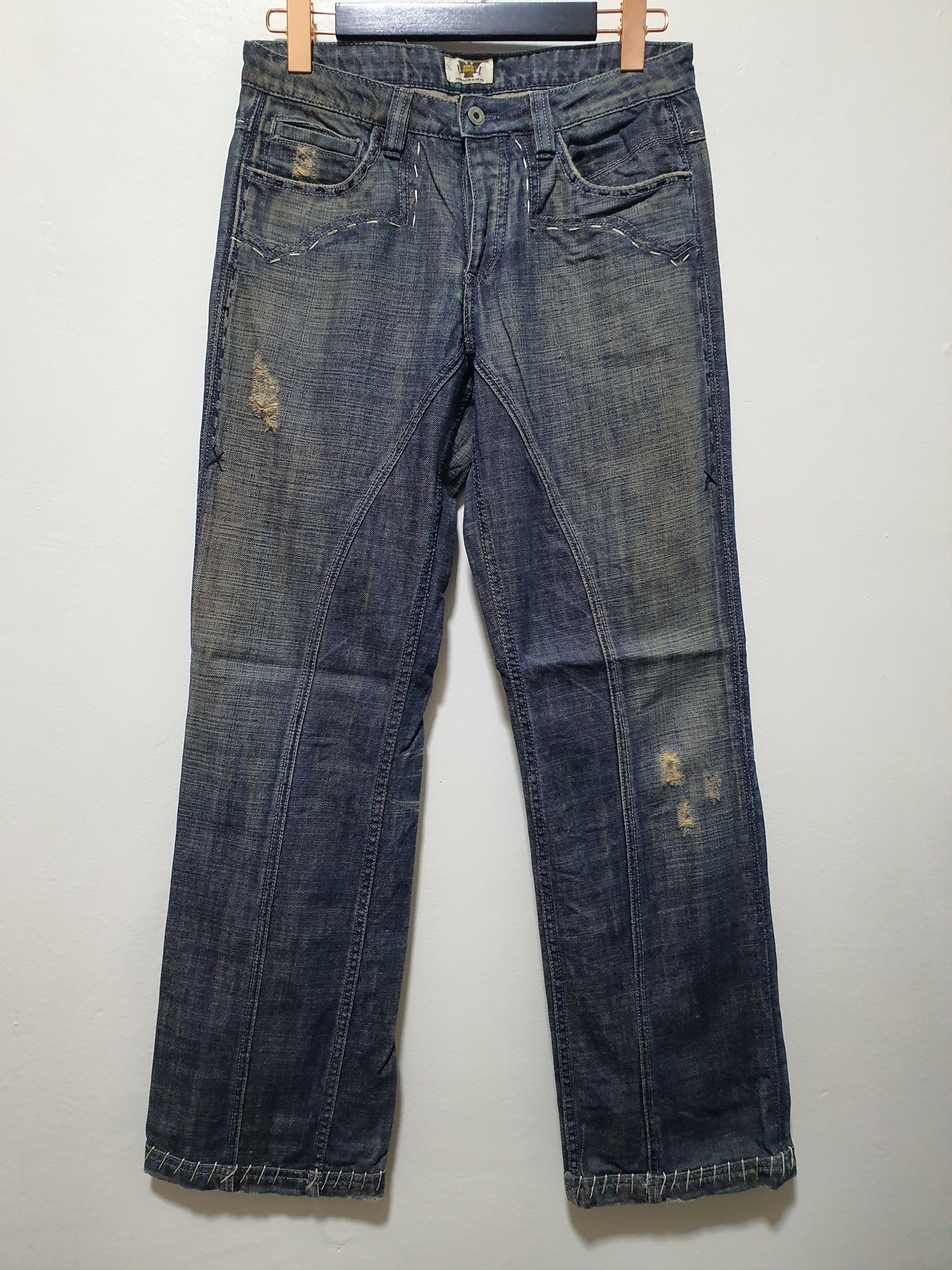 Antik Denim ANTIK DENIM USA 30/41 DISTRESSED JEANS Size US 30 / EU 46 - 2 Thumbnail