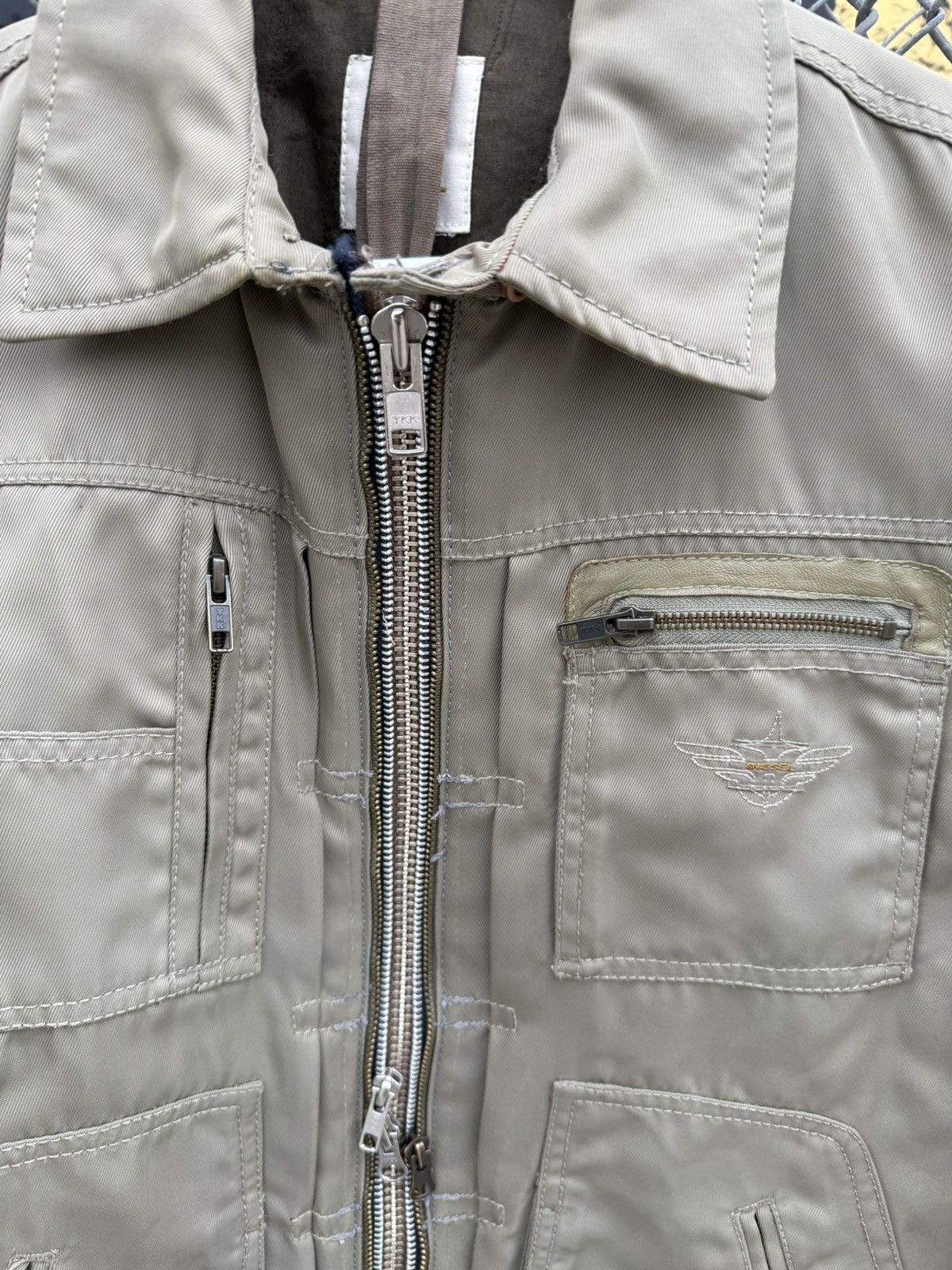 Diesel Diesel Vintage Military Nylon Utility Jacket Size US M / EU 48-50 / 2 - 6 Thumbnail