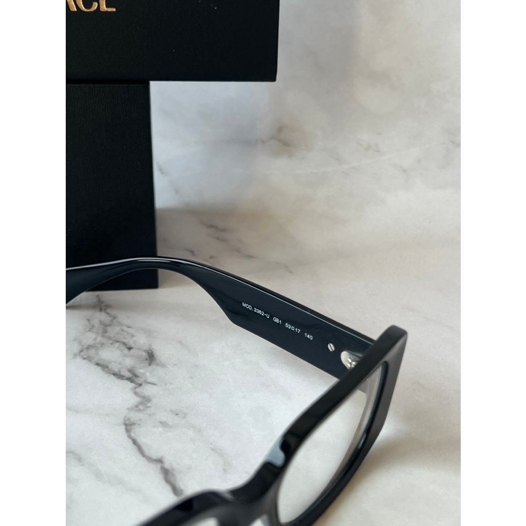Versace NEW Versace VE3362U Black Frames Eyeglasses Size ONE SIZE - 7 Thumbnail