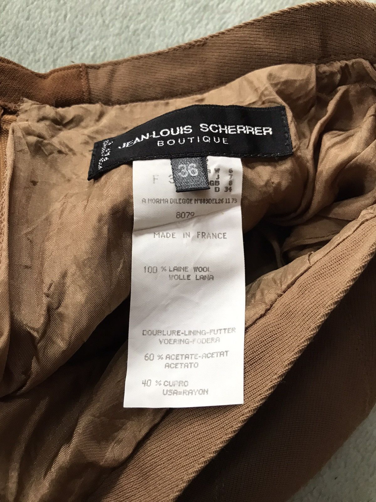 Jean-Louis Scherrer Jean Louis Scherrer Skirt Size 27" / US 4 / IT 40 - 3 Thumbnail