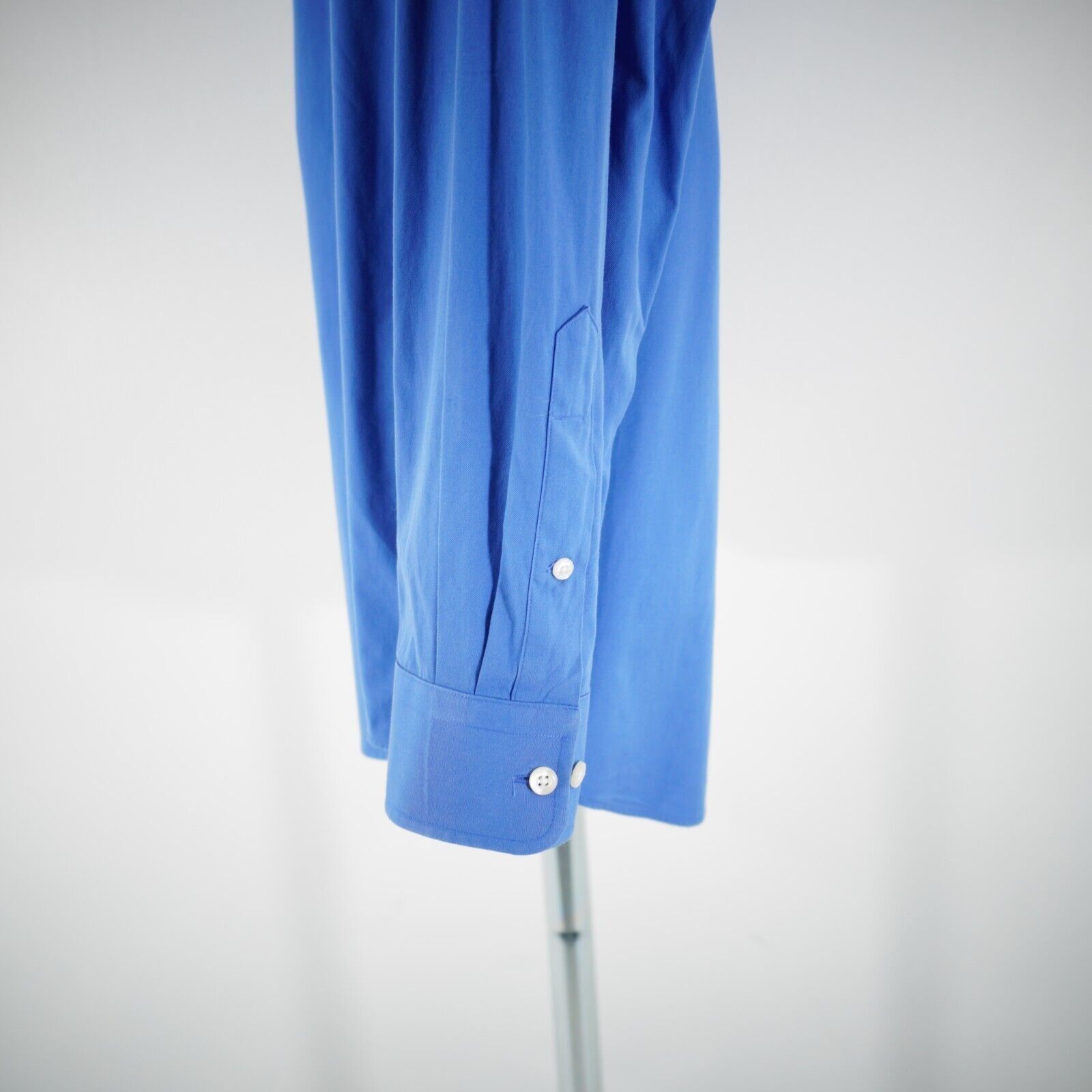 Paul Fredrick Paul Fredrick Blue Finest Two Ply Cotton Pinpoint Pocket But Size US L / EU 52-54 / 3 - 4 Thumbnail