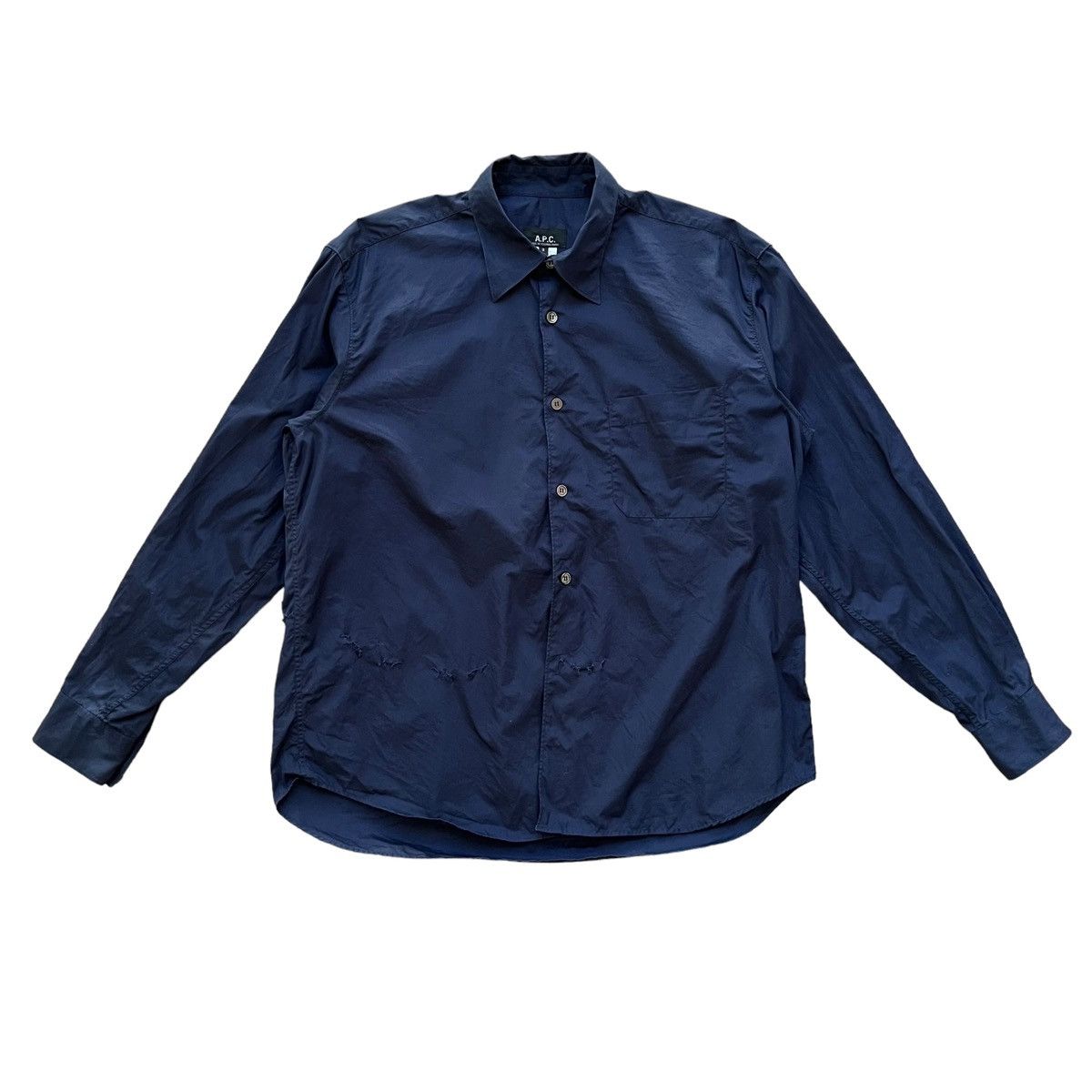 A.P.C. A.P.C. Button Up Shirt Size US L / EU 52-54 / 3 - 1 Thumbnail