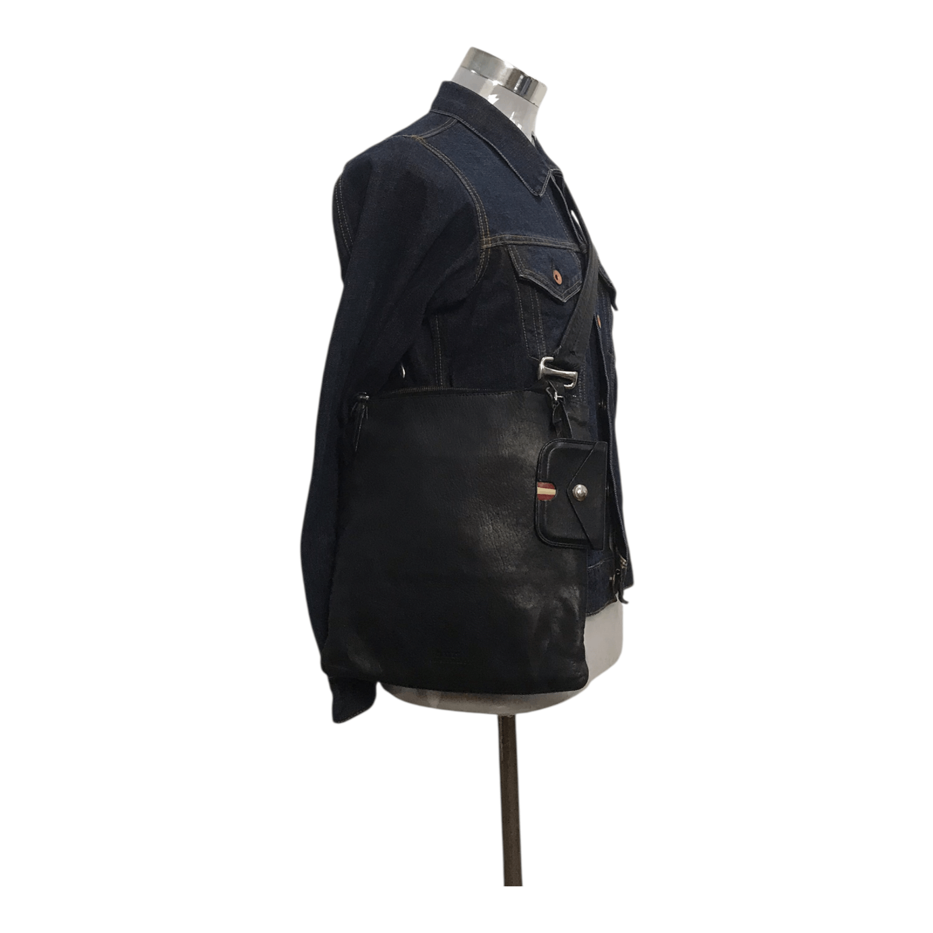 Bally Bally Genuine Leather Black Sling Bag Size ONE SIZE - 1 Thumbnail