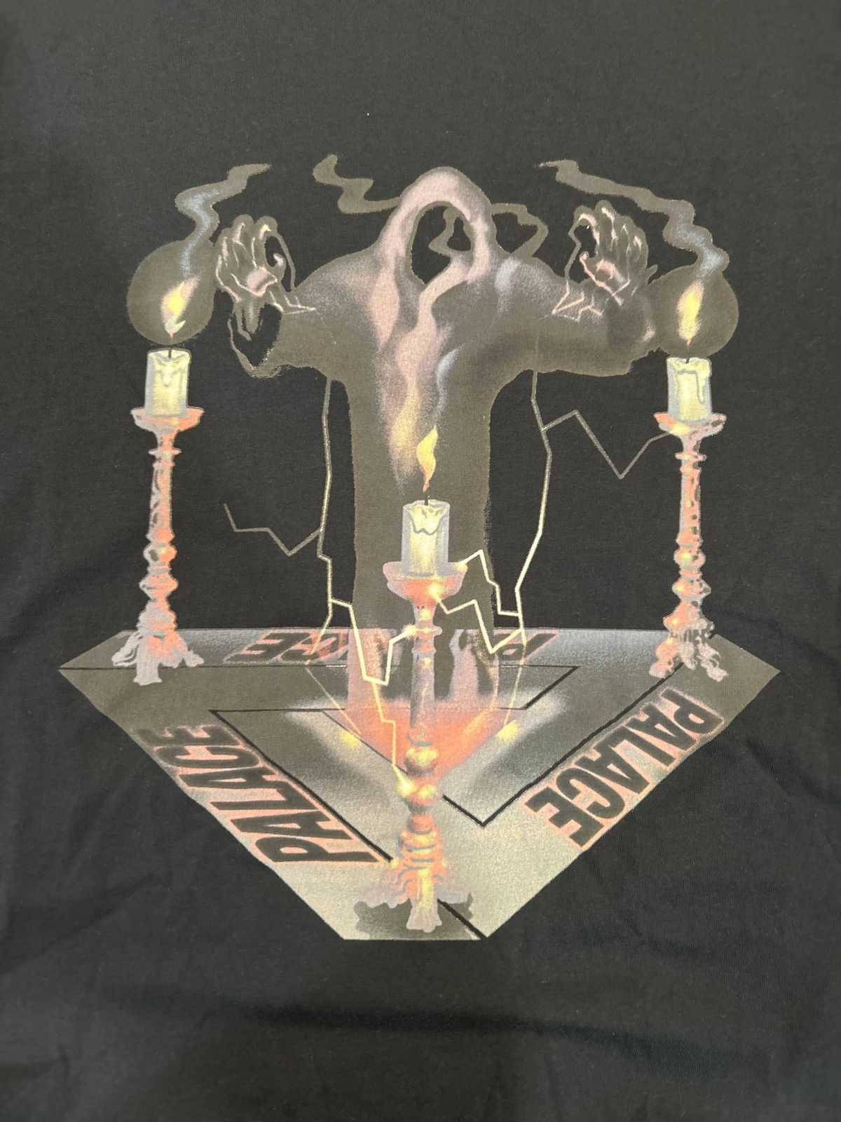 Palace Palace Spooked T-Shirt 'Black' | Grailed