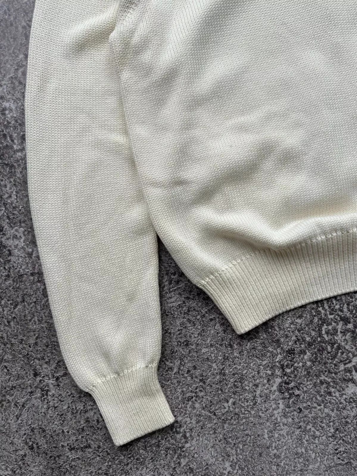 Loro Piana Loro Piana Knit Silk Sweater With Leather Inserts Size US M / EU 48-50 / 2 - 18 Thumbnail