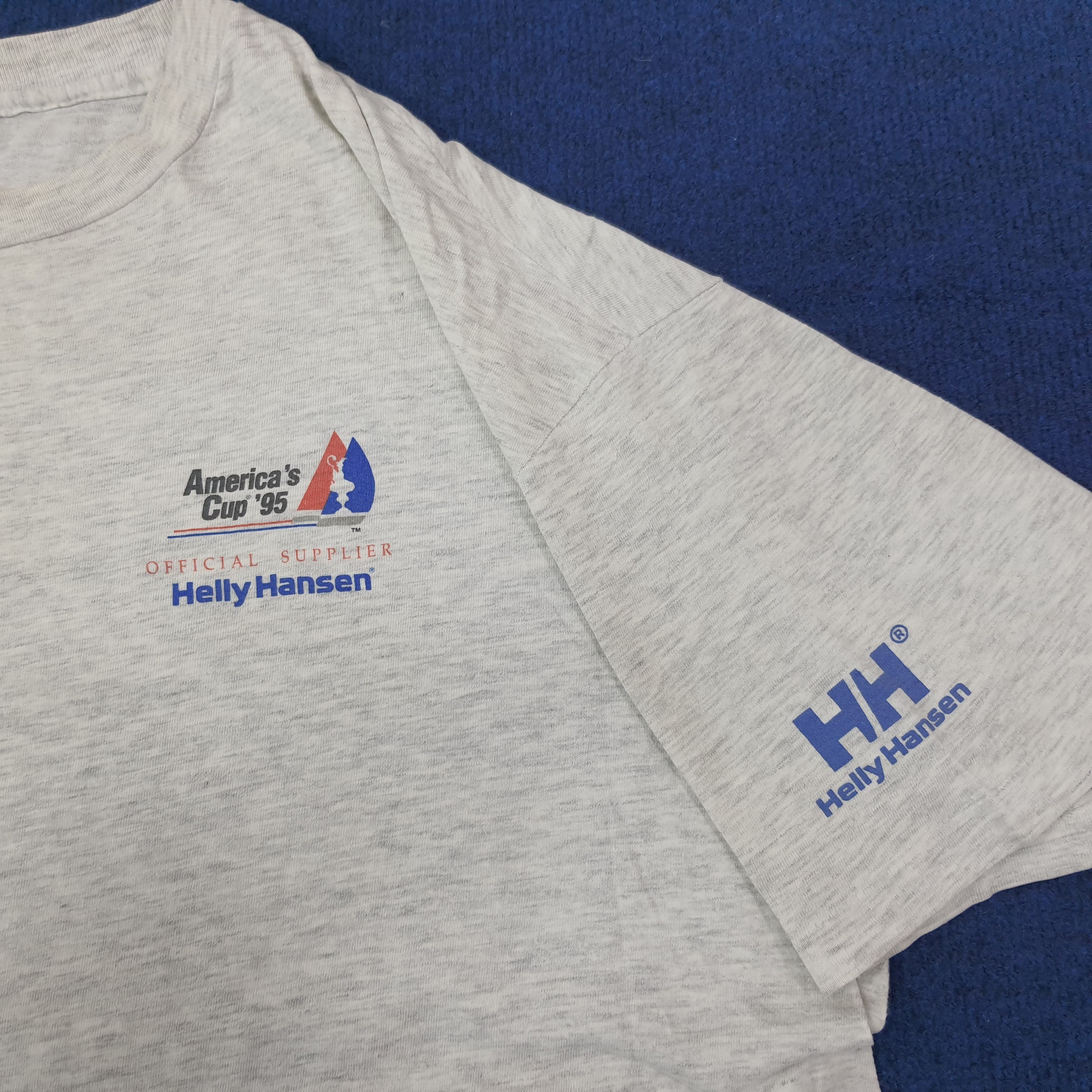 Helly Hansen Vintage Helly Hansen America's Cup'95 Tshirt C223N32 Size US XL / EU 56 / 4 - 4 Thumbnail