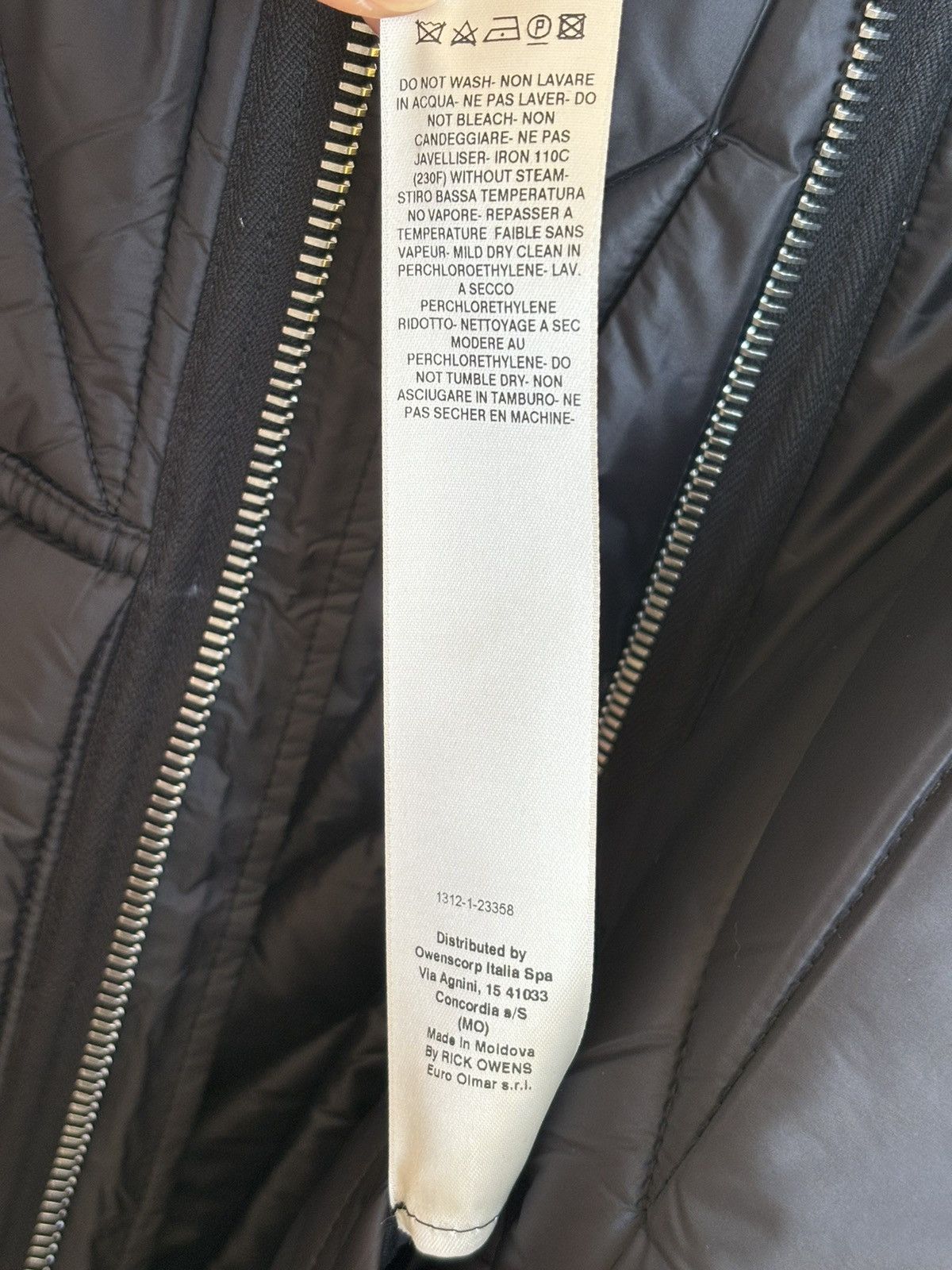 Rick Owens × Rick Owens Drkshdw Rick Owens DRKSHDW FW23 LUXOR GIMP JKT Size US L / EU 52-54 / 3 - 6 Thumbnail