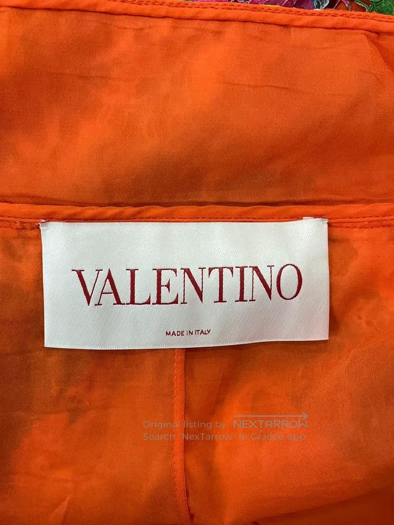 Valentino Valentino Colorful color-blocked striped lace slip dress Size M / US 6-8 / IT 42-44 - 3 Thumbnail