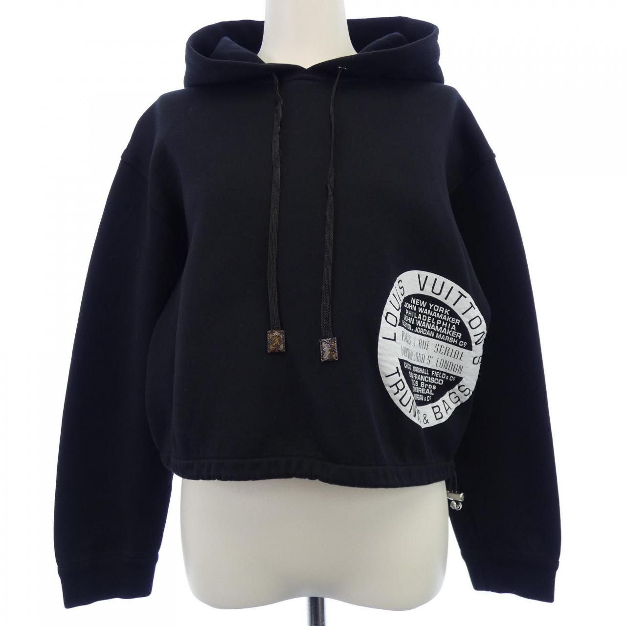 Louis Vuitton Louis Vuitton Louis Vuitton LV Stamp Hoodie Textile Sweatshirts & Hoodies FGST05FED DUTY FREE for USA Size ONE SIZE - 1 Thumbnail