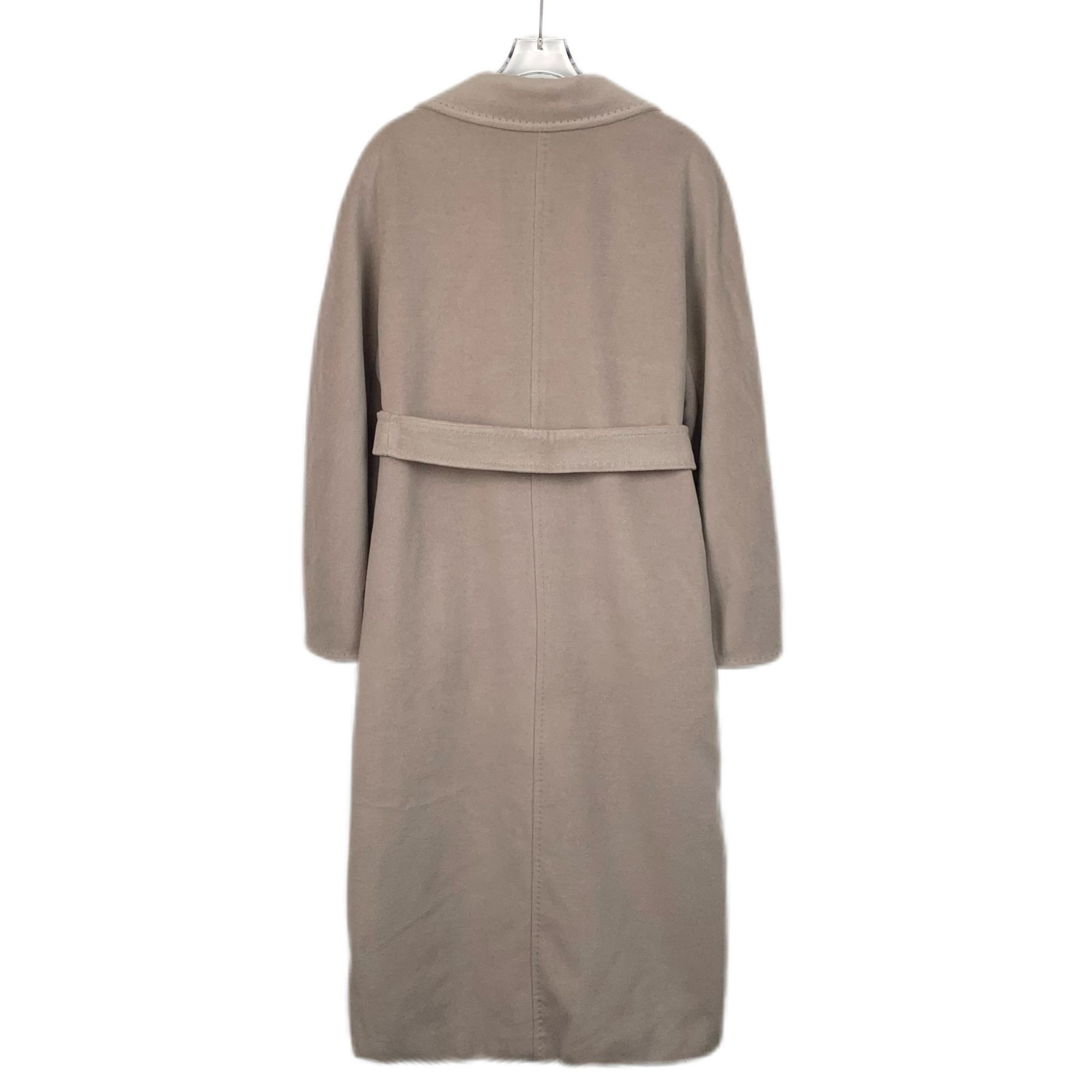 Max Mara Max Mara 101801 Series Sand Shearling Wool Double-Breasted B Size M / US 6-8 / IT 42-44 - 8 Thumbnail