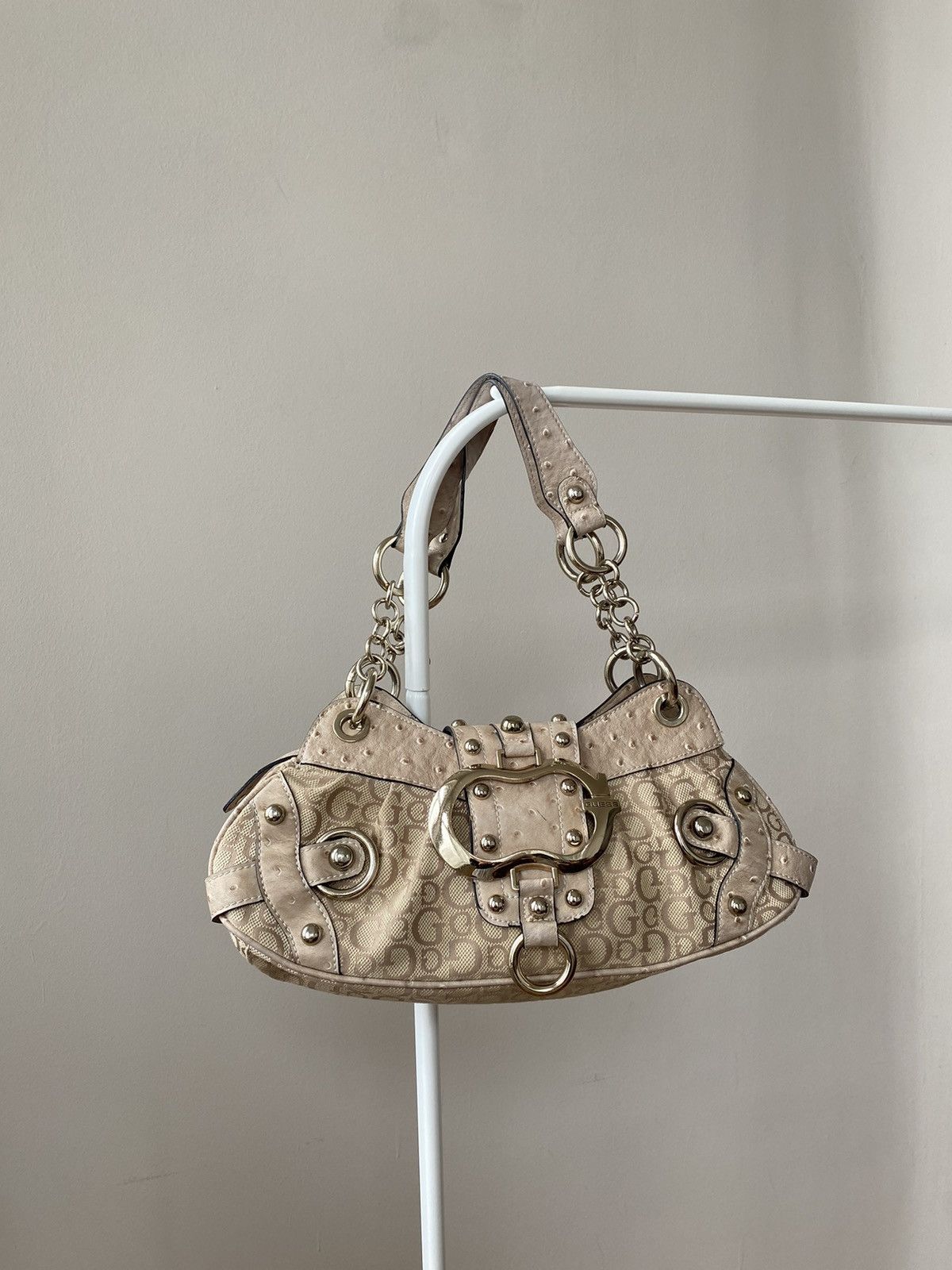 image of Vintage Guess Bag in Beige, Women's