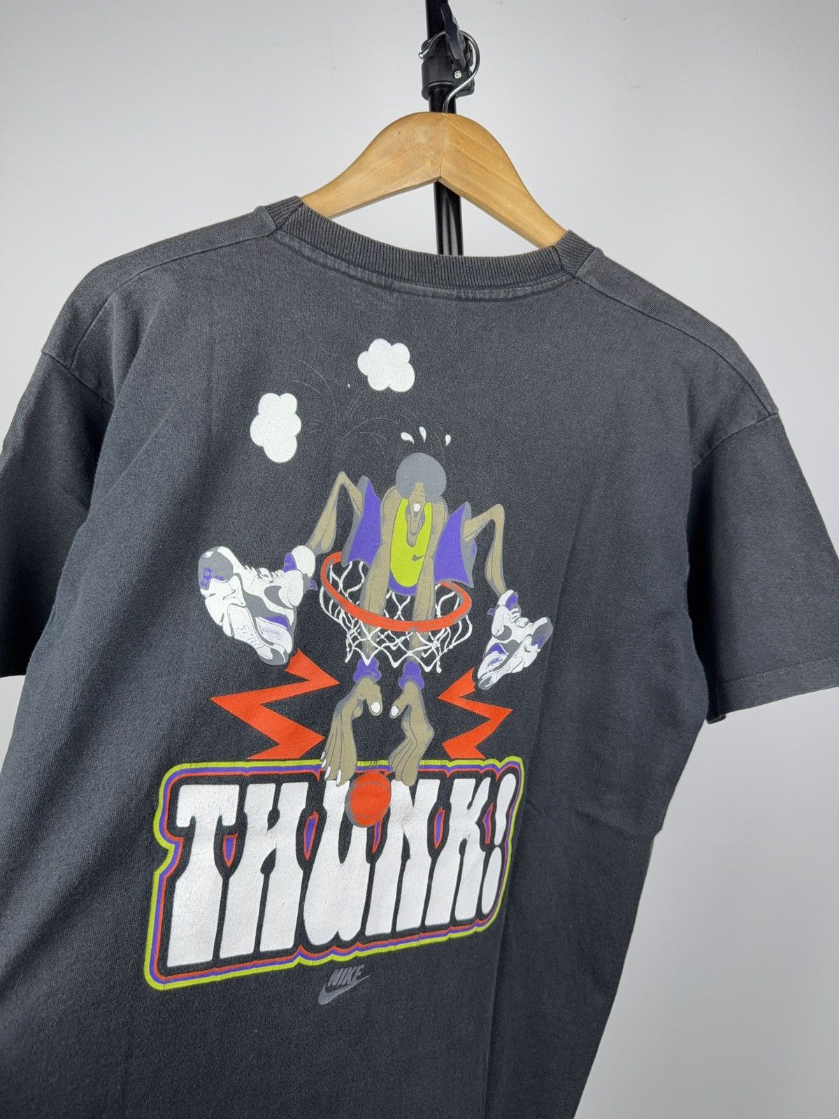 Nike 🏀RARE Vintage 90s Nike Double side “Keep On Dunking” T-Shirt Size US L / EU 52-54 / 3 - 9 Thumbnail