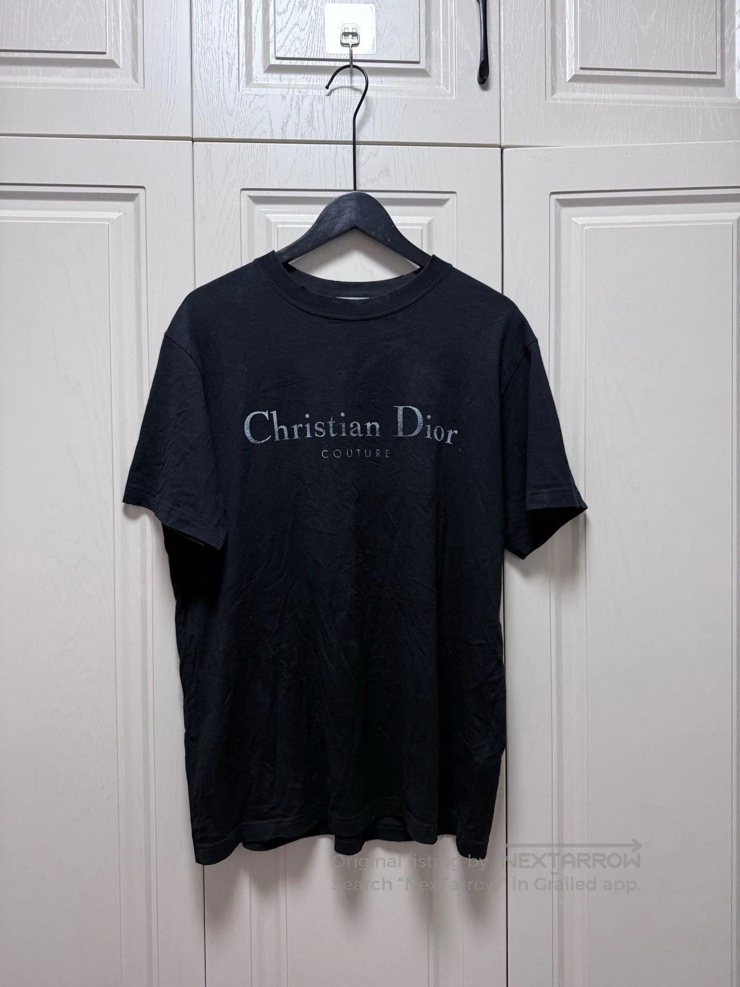 Dior Dior Black Logo Print Short-Sleeve T-Shirt. Size US M / EU 48-50 / 2 - 1 Thumbnail