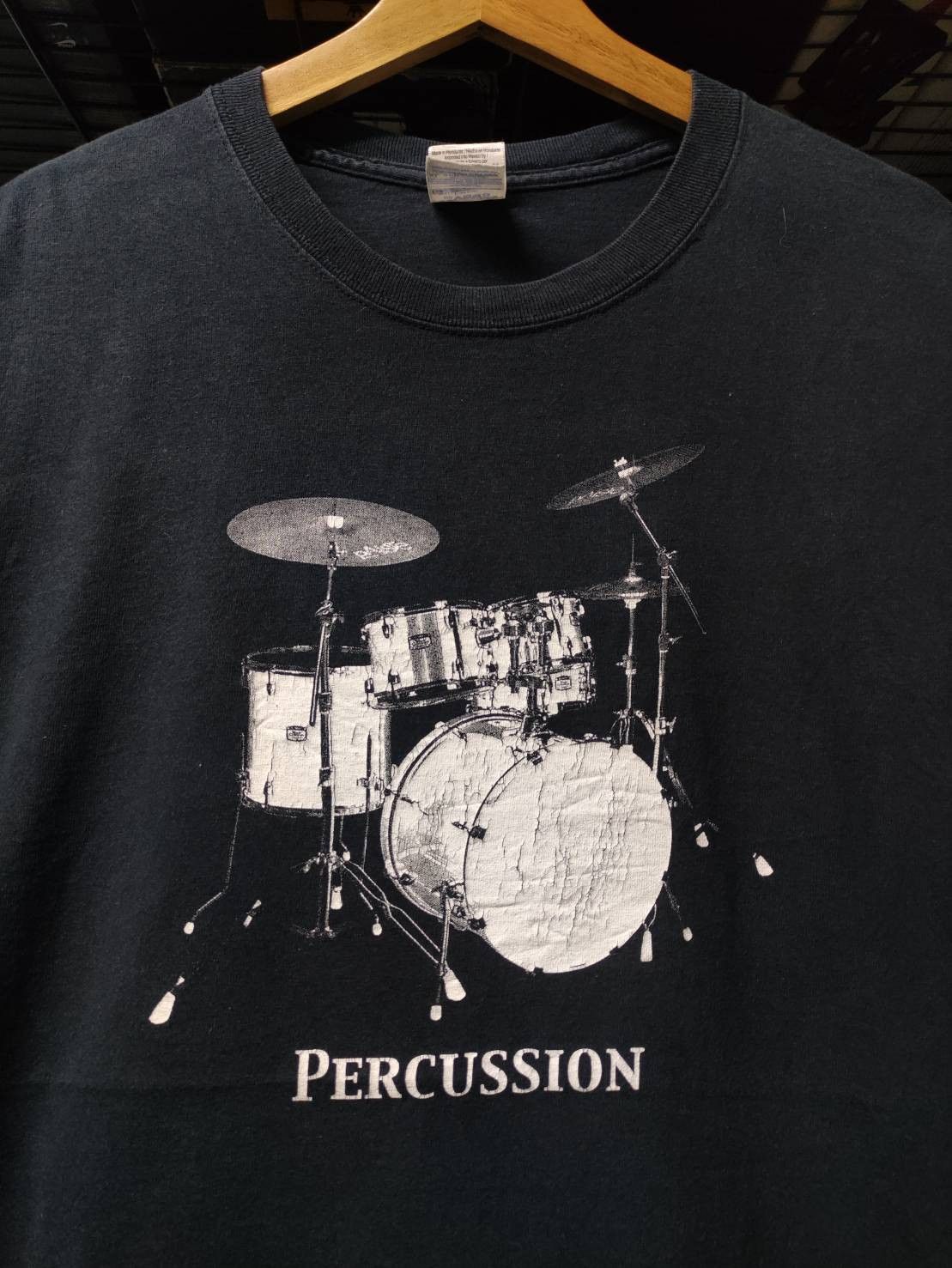 Band Tees Vtg 00's Percussion & Drum Classic T-Shirt Size US XL / EU 56 / 4 - 1 Thumbnail