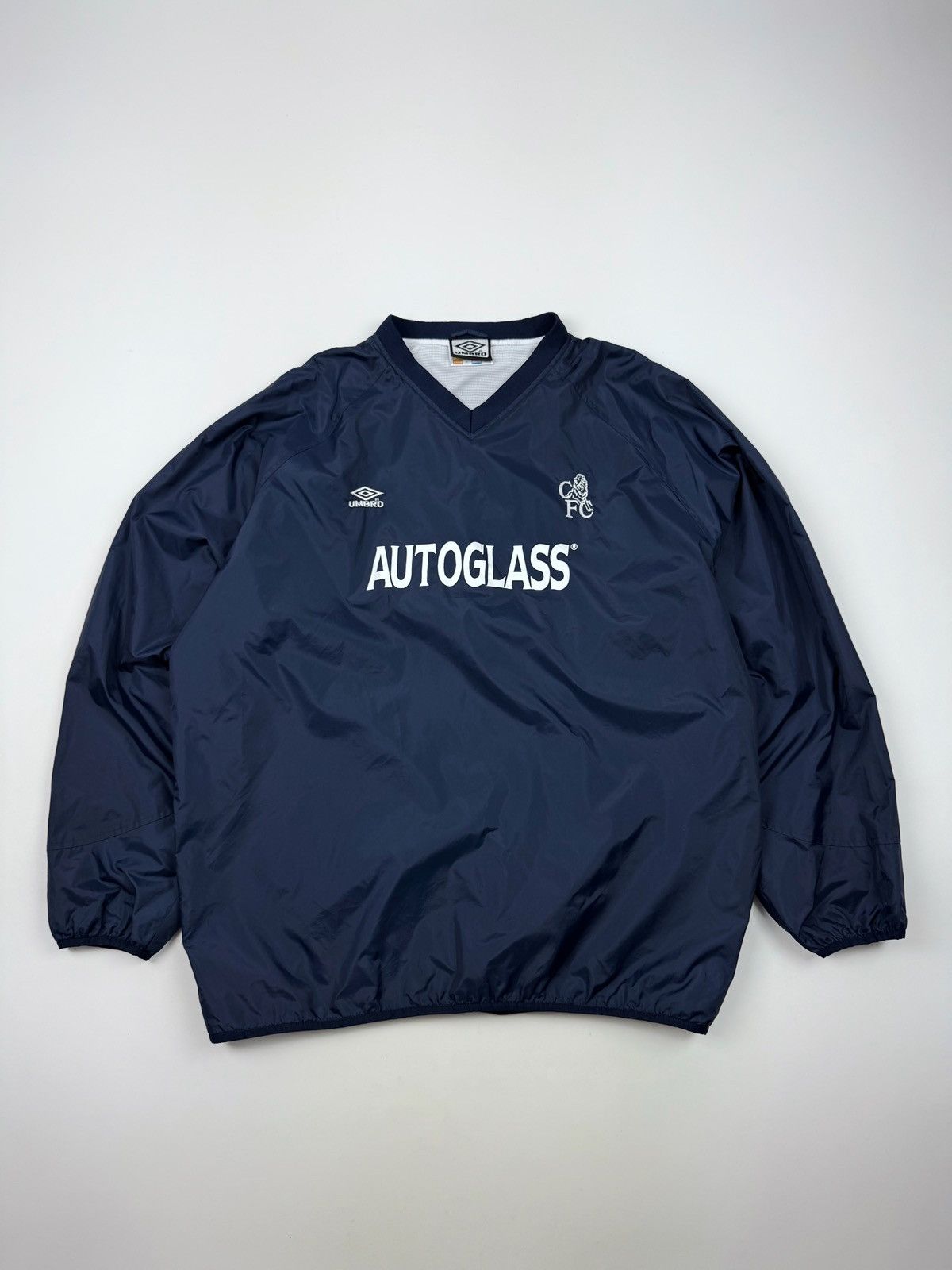 Umbro 1999 Vintage Umbro Chelsea Autoglass Training Jacket Size US XXL / EU 58 / 5 - 1 Thumbnail