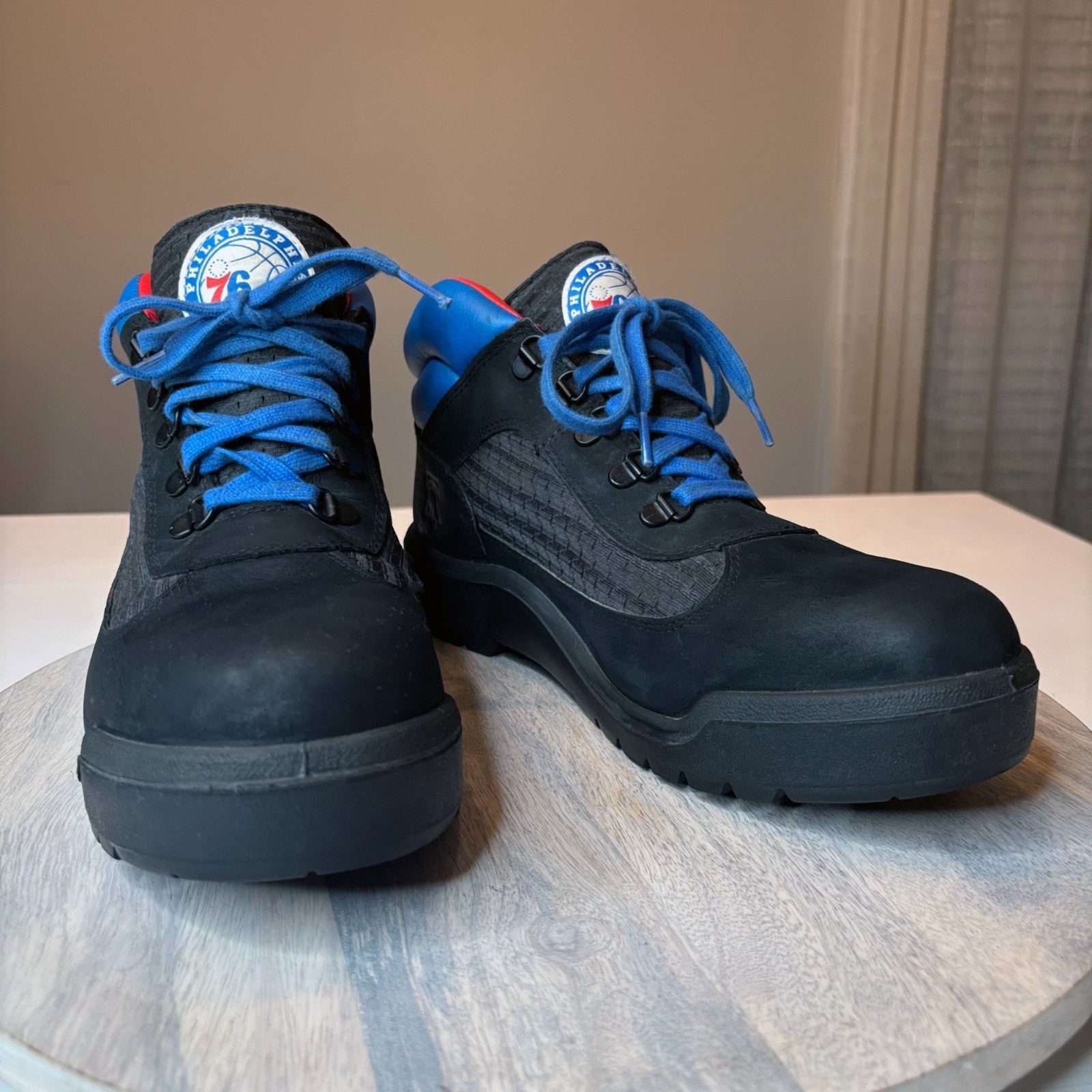 Timberland Timberland Philadelphia 76ers Boots Black Leather US Size 11 Size US 11 / EU 44 - 1 Thumbnail