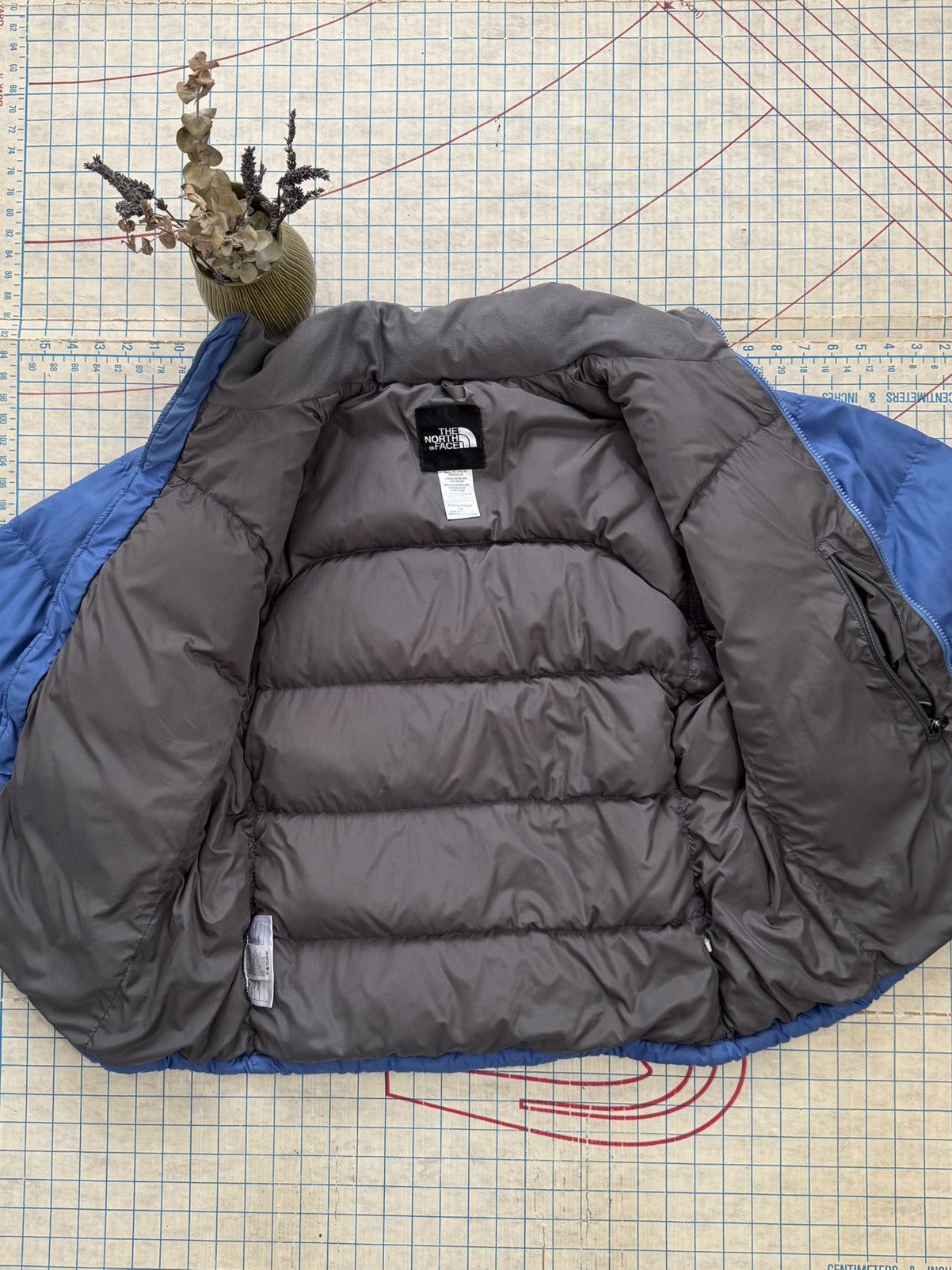 The North Face The North Face Baby Blue 700 Fill Puffer Jacket Womens Large Size L / US 10 / IT 46 - 6 Thumbnail