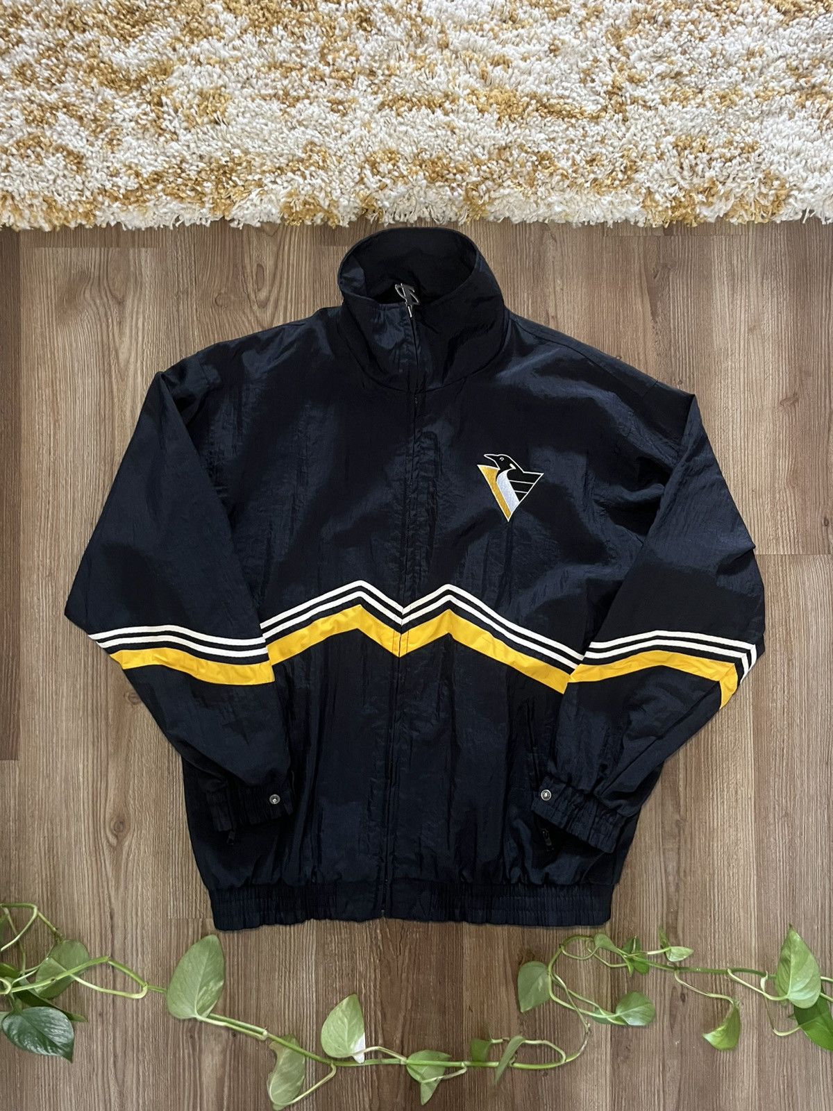 Logo Athletic Pittsburgh Windbreaker Size US XL / EU 56 / 4 - 1 Thumbnail